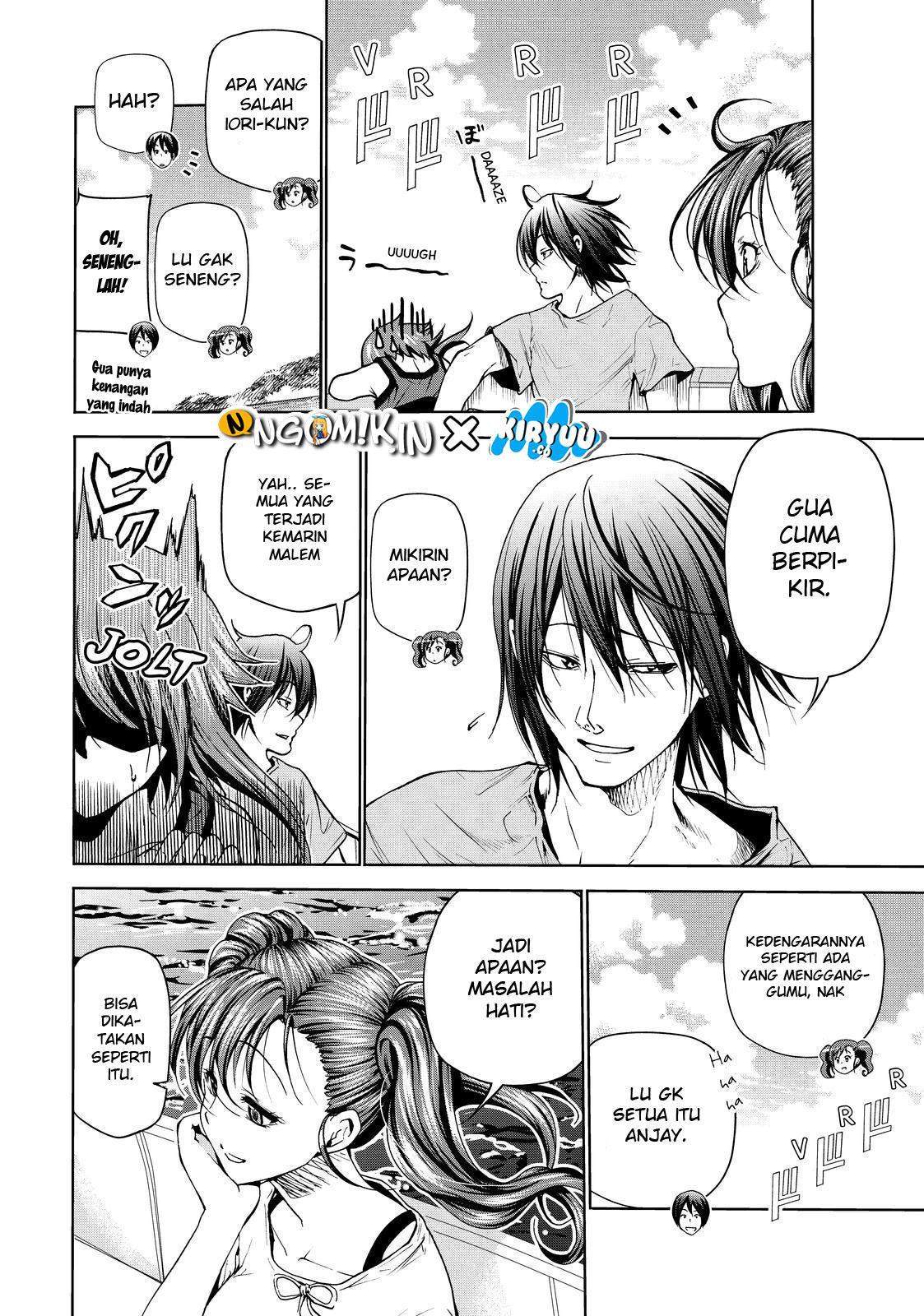 Grand Blue chapter 43 halaman 36