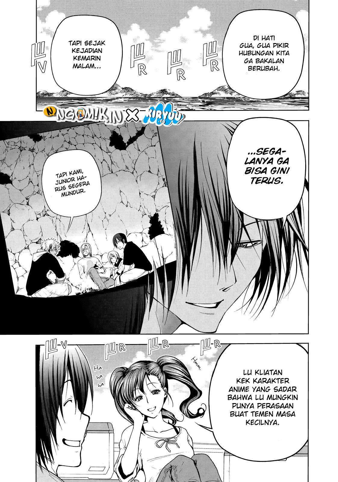 Grand Blue chapter 43 halaman 37