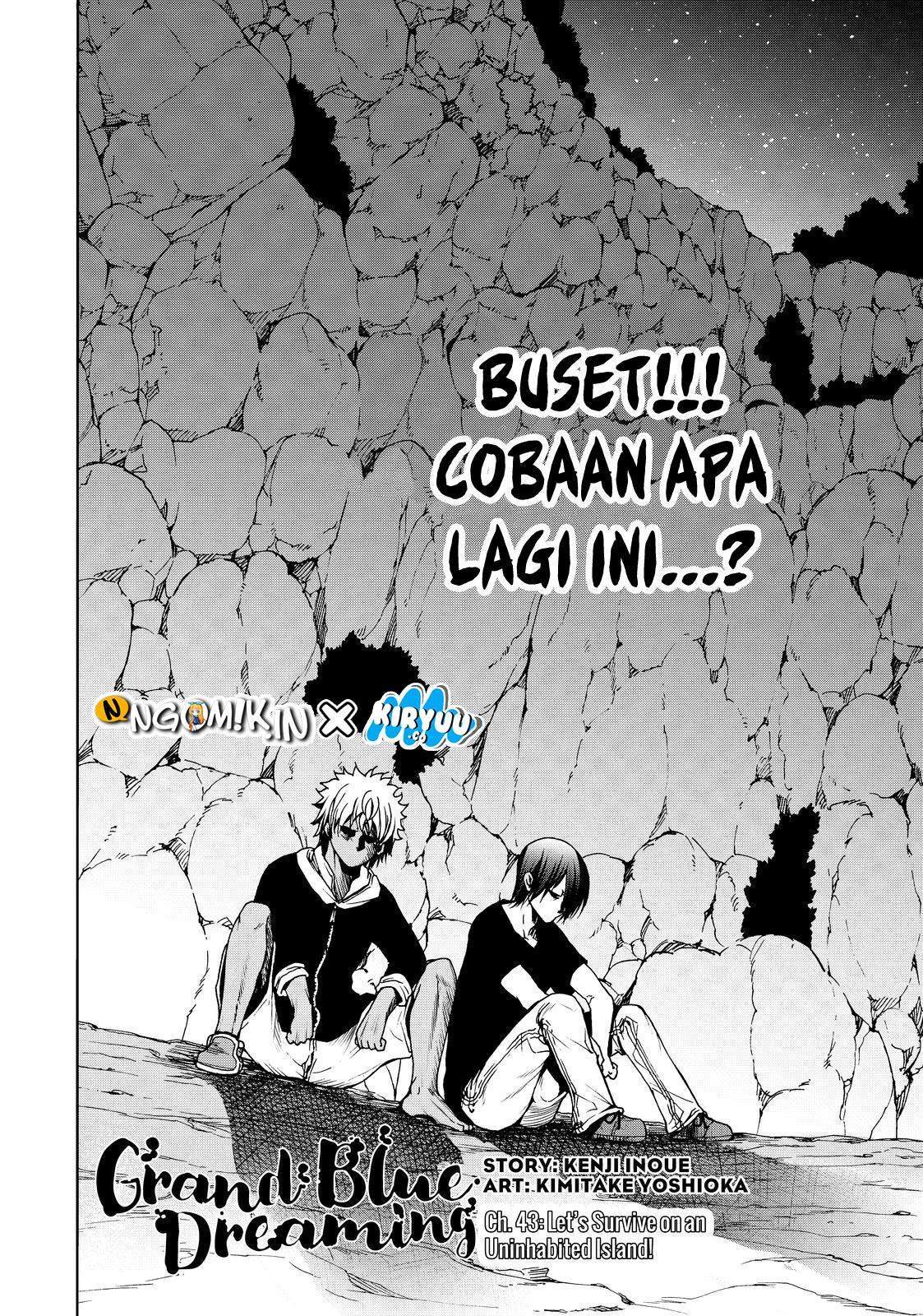 Grand Blue chapter 43 halaman 4