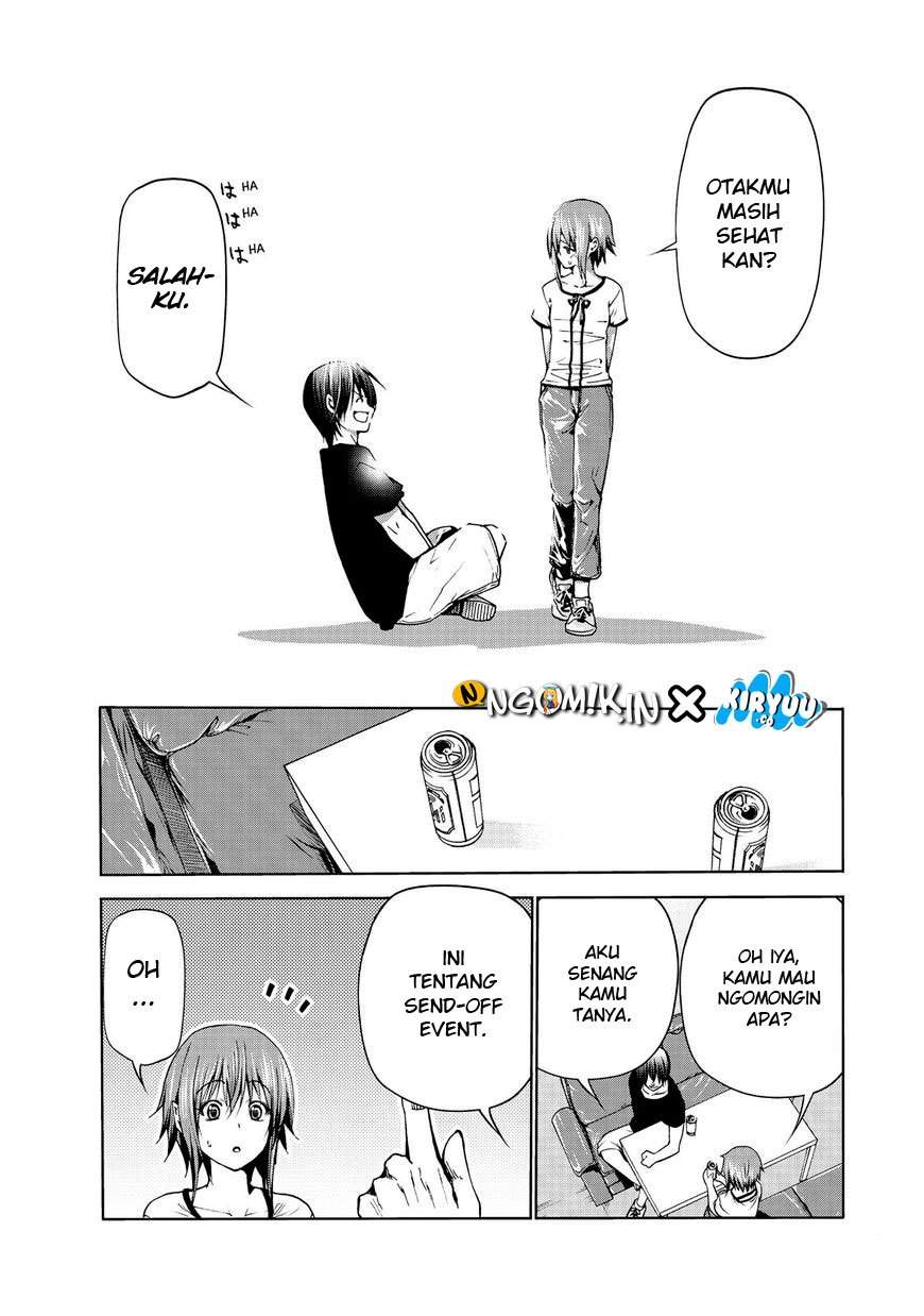 Grand Blue chapter 45 halaman 34