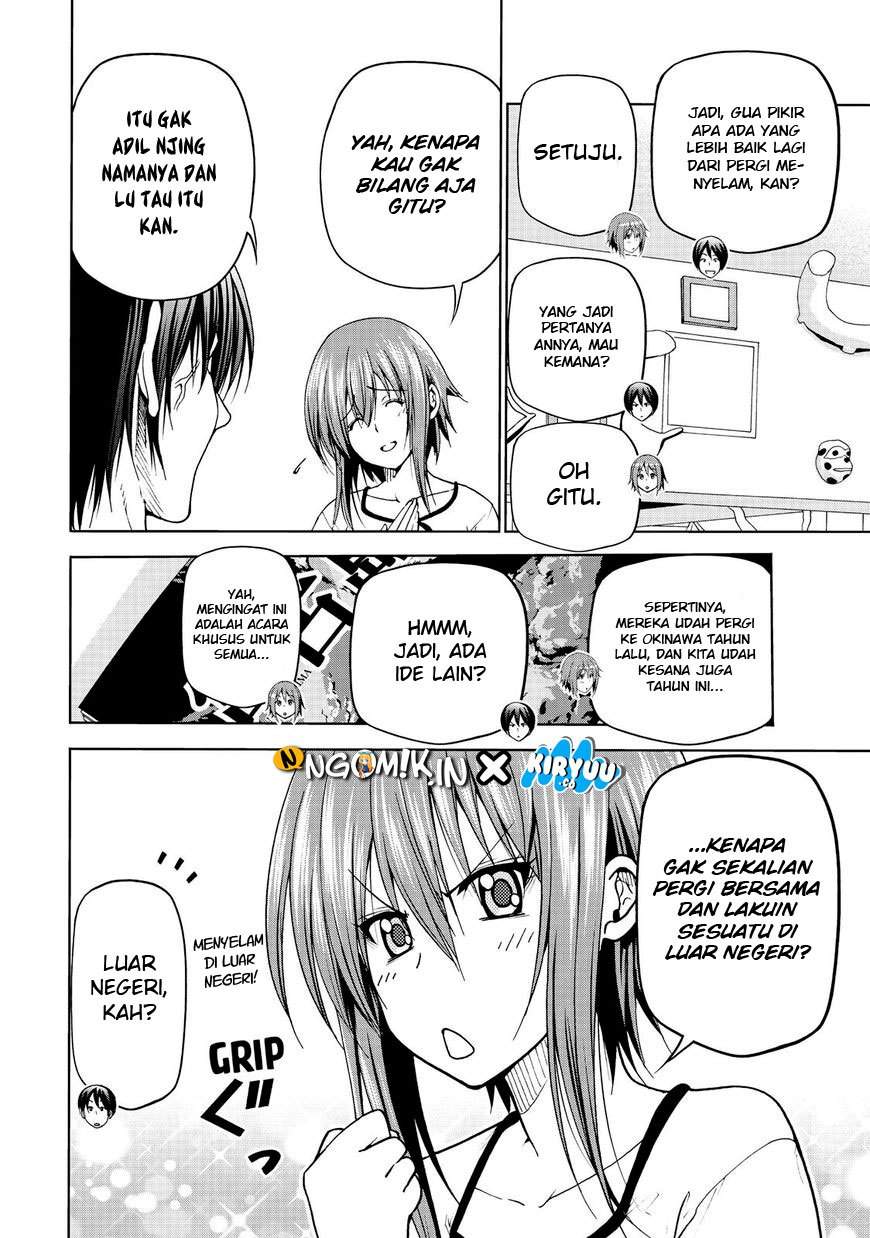 Grand Blue chapter 45 halaman 35