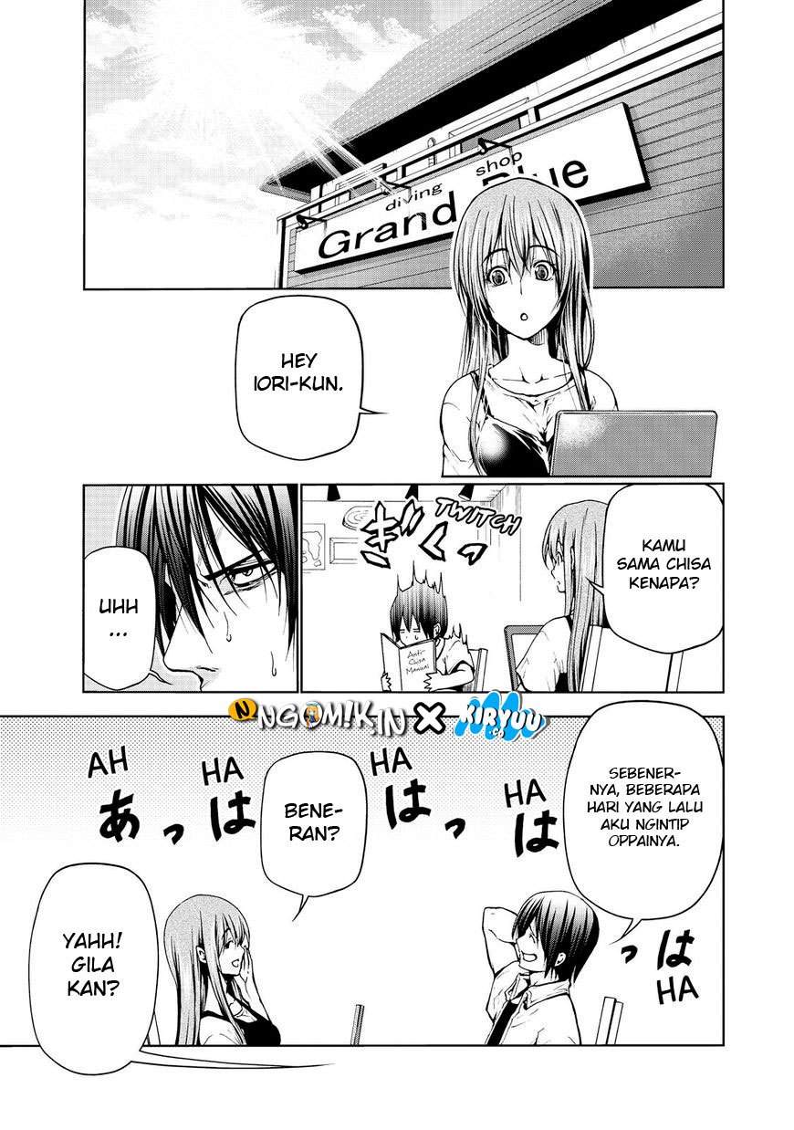 Grand Blue chapter 45 halaman 4