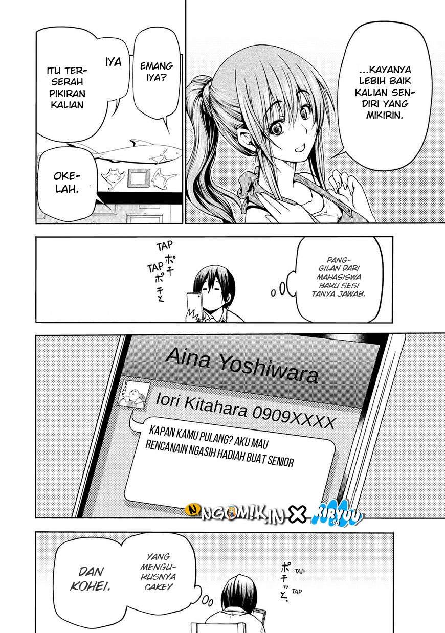 Grand Blue chapter 45 halaman 7