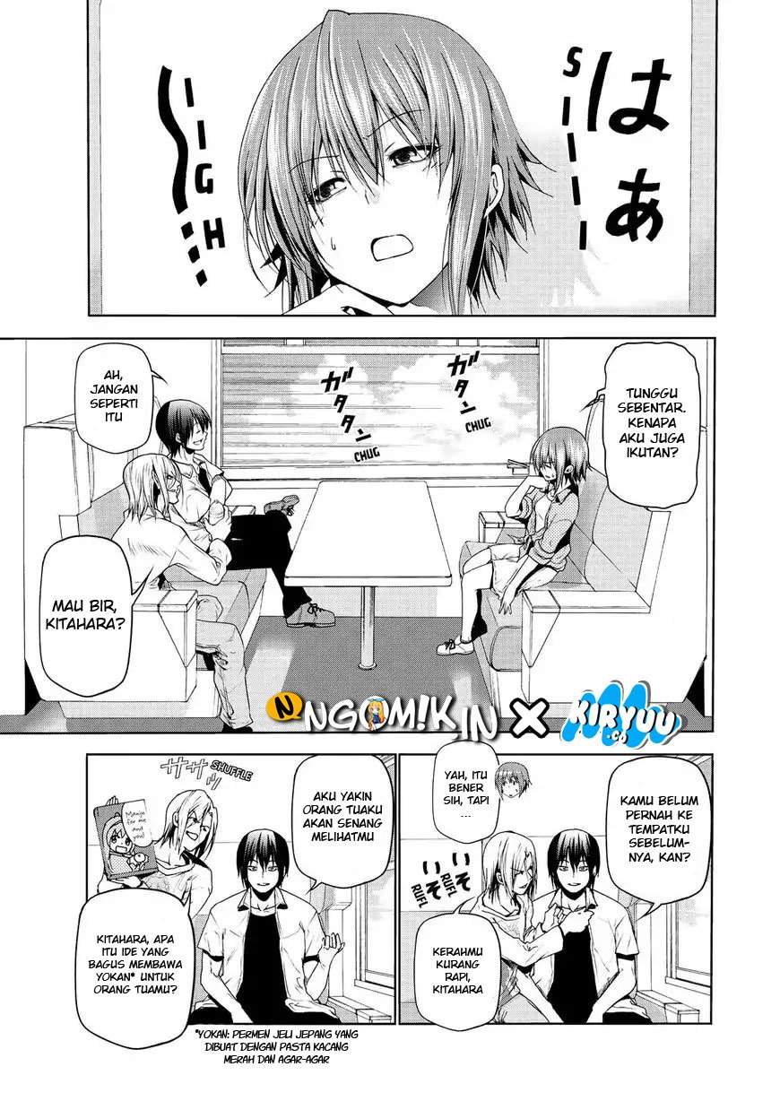 Grand Blue chapter 47 halaman 4