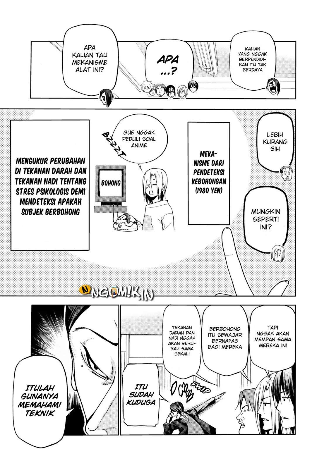 Grand Blue chapter 48.5 halaman 12