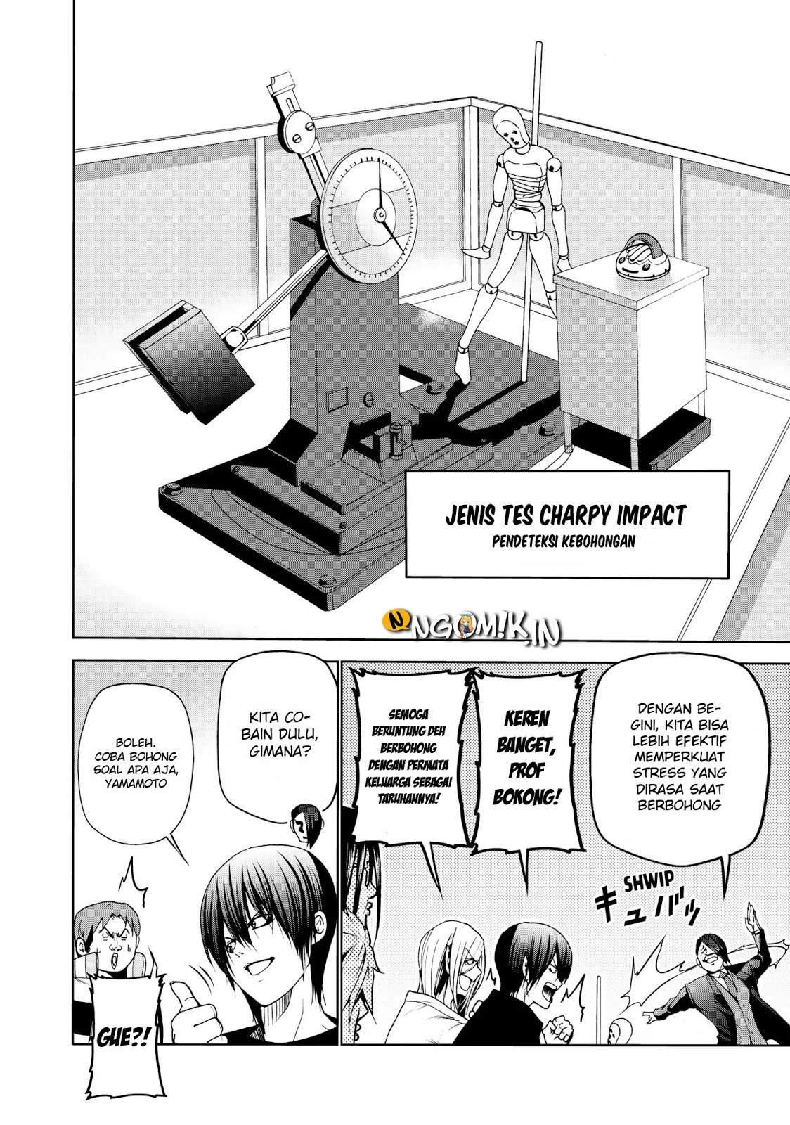 Grand Blue chapter 48.5 halaman 13