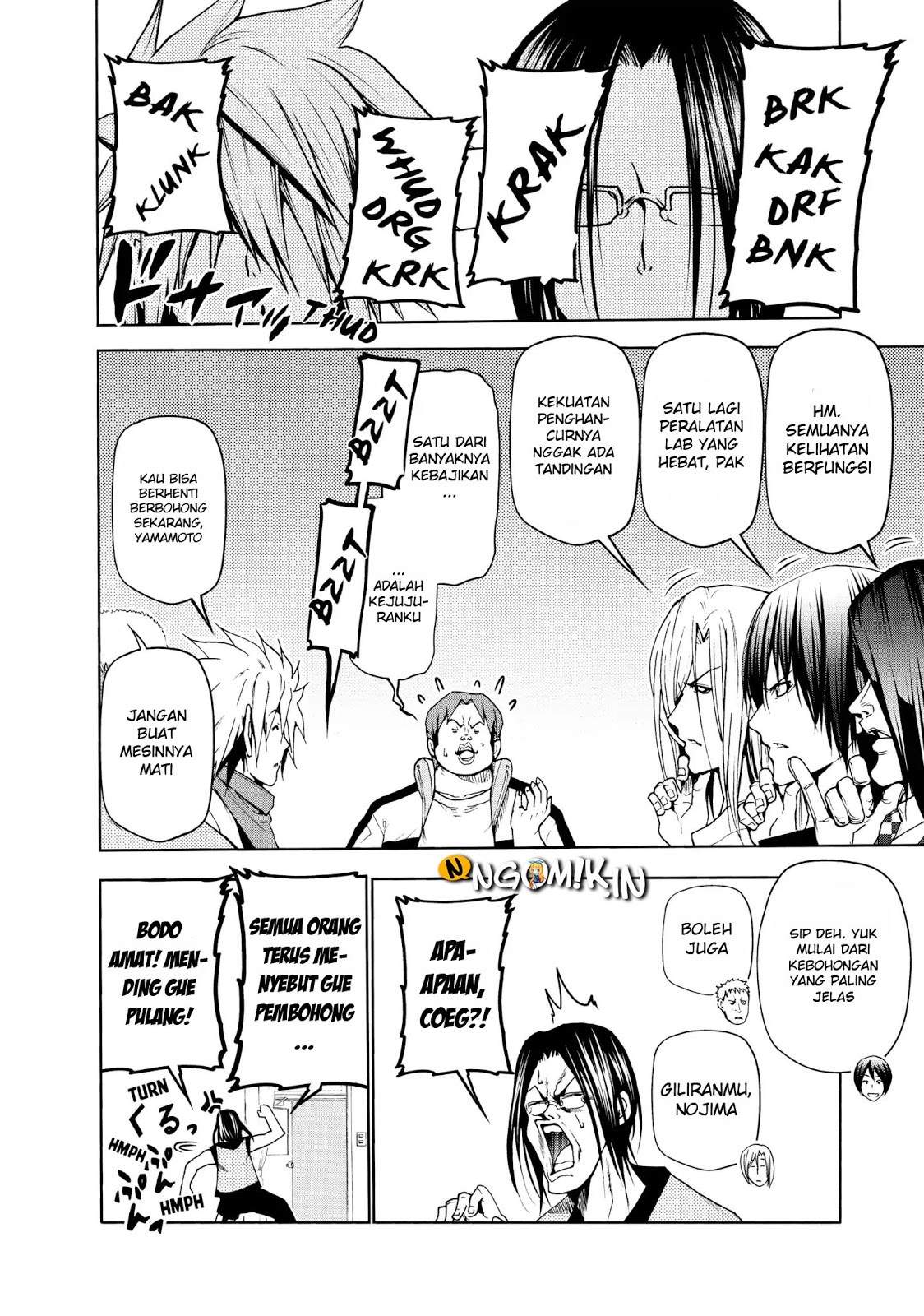Grand Blue chapter 48.5 halaman 15