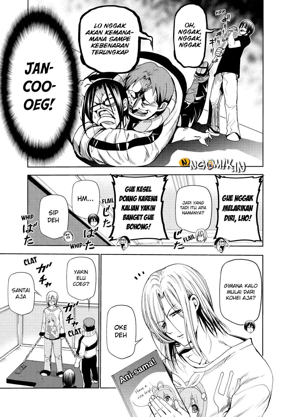 Grand Blue chapter 48.5 halaman 16