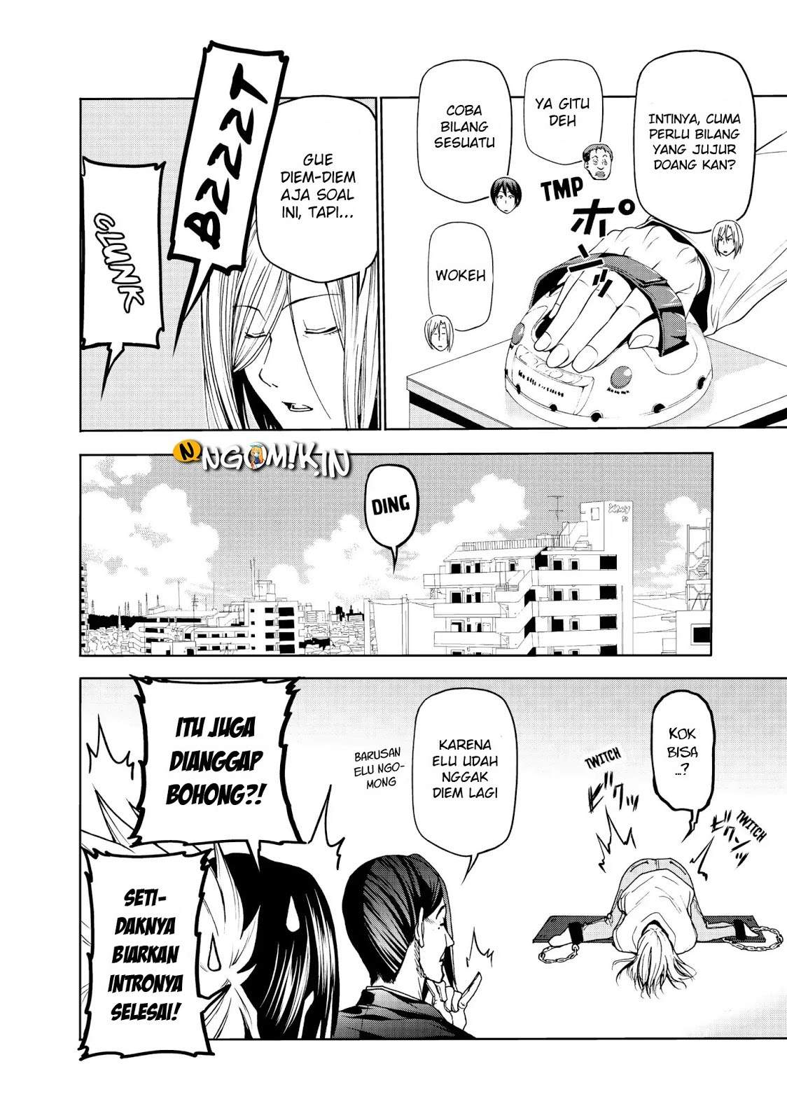 Grand Blue chapter 48.5 halaman 17