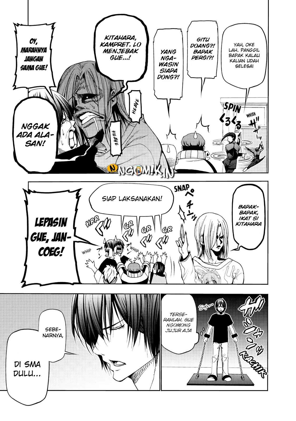 Grand Blue chapter 48.5 halaman 18