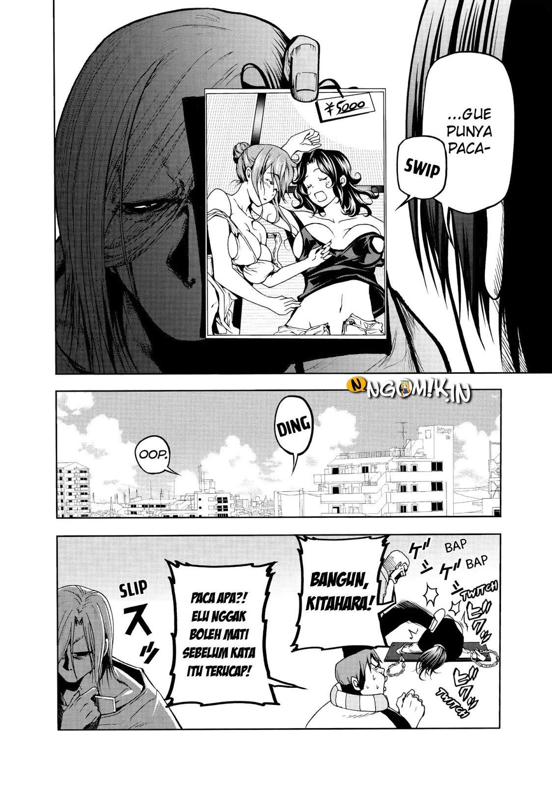 Grand Blue chapter 48.5 halaman 19
