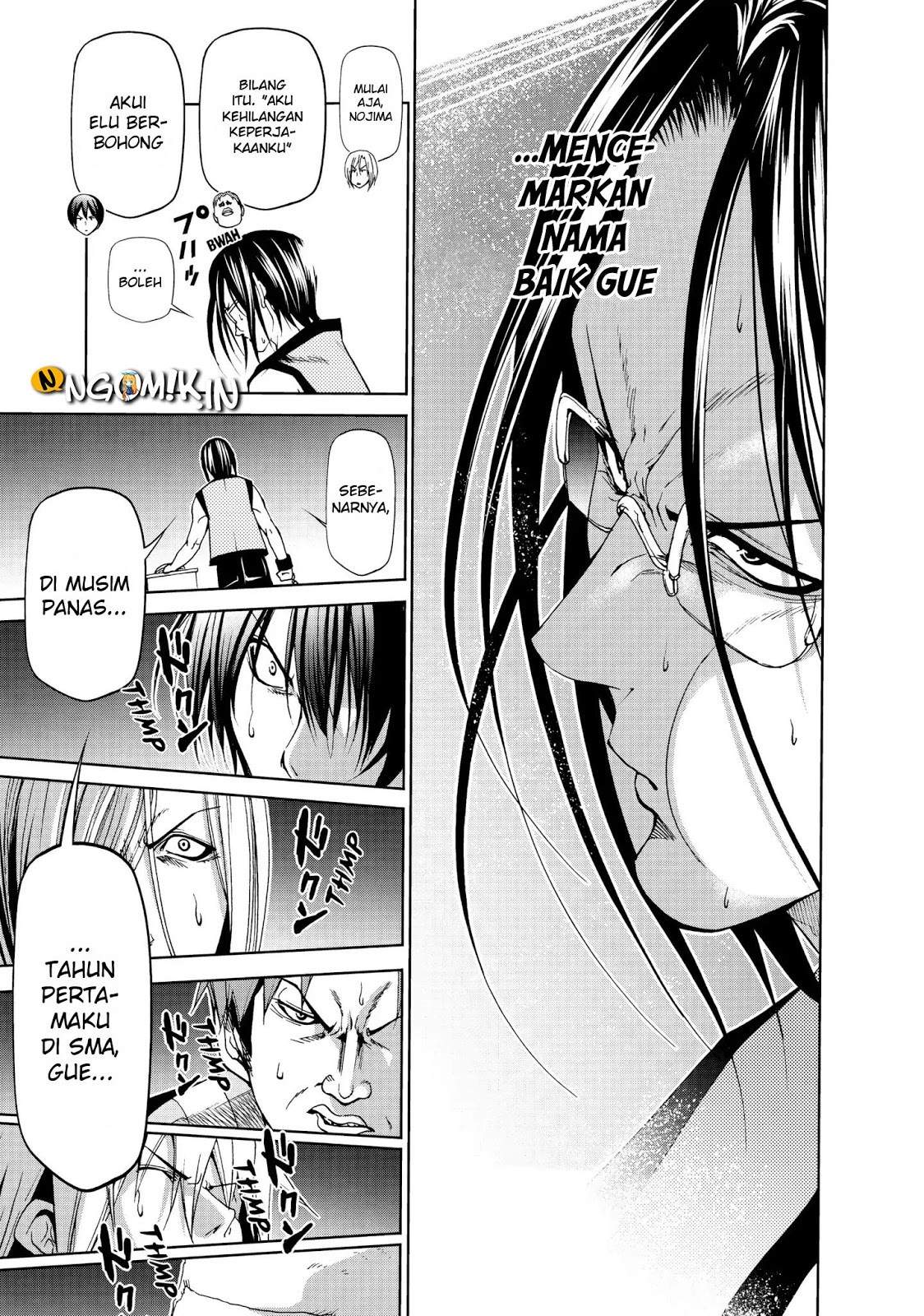 Grand Blue chapter 48.5 halaman 28