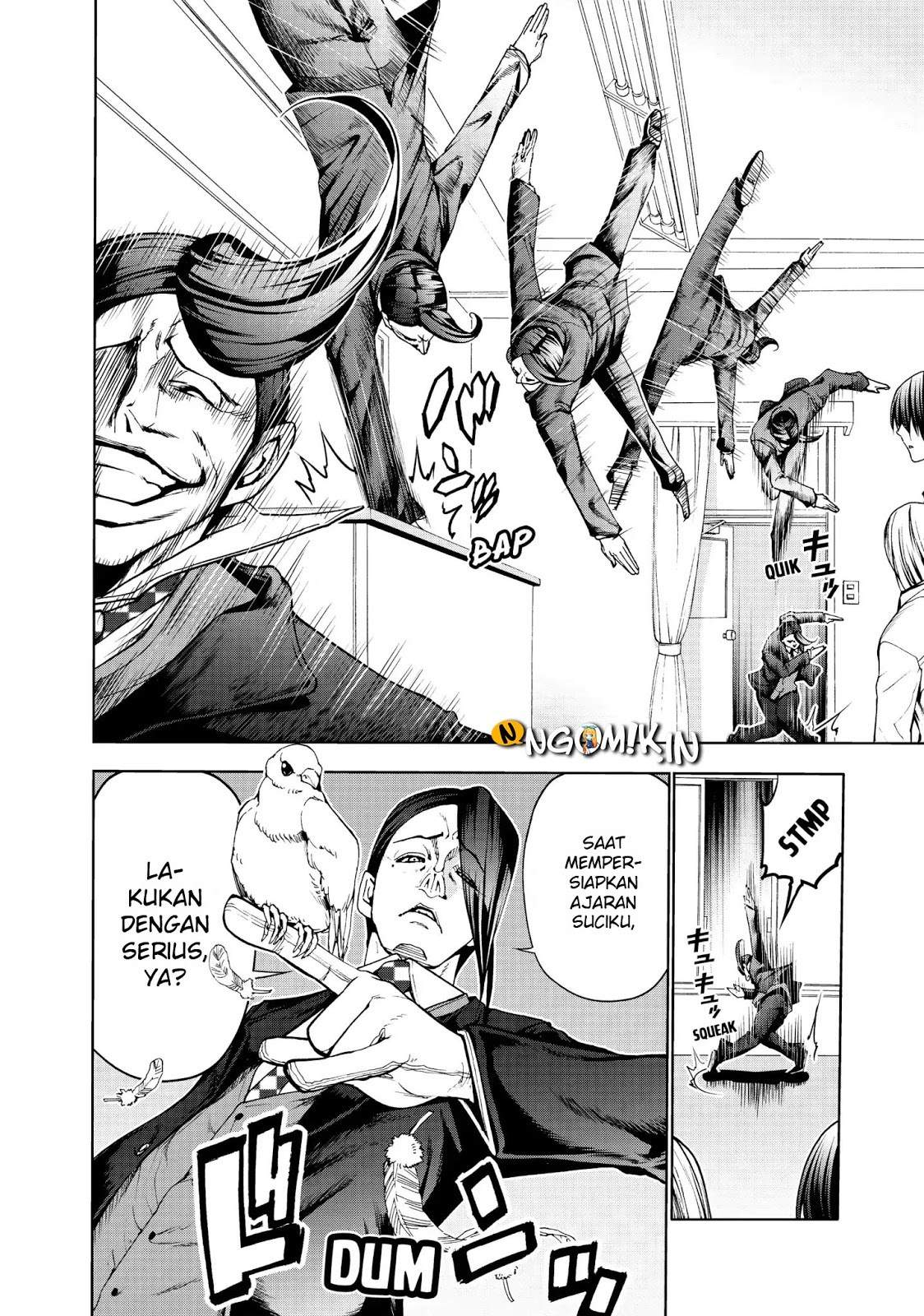 Grand Blue chapter 48.5 halaman 8