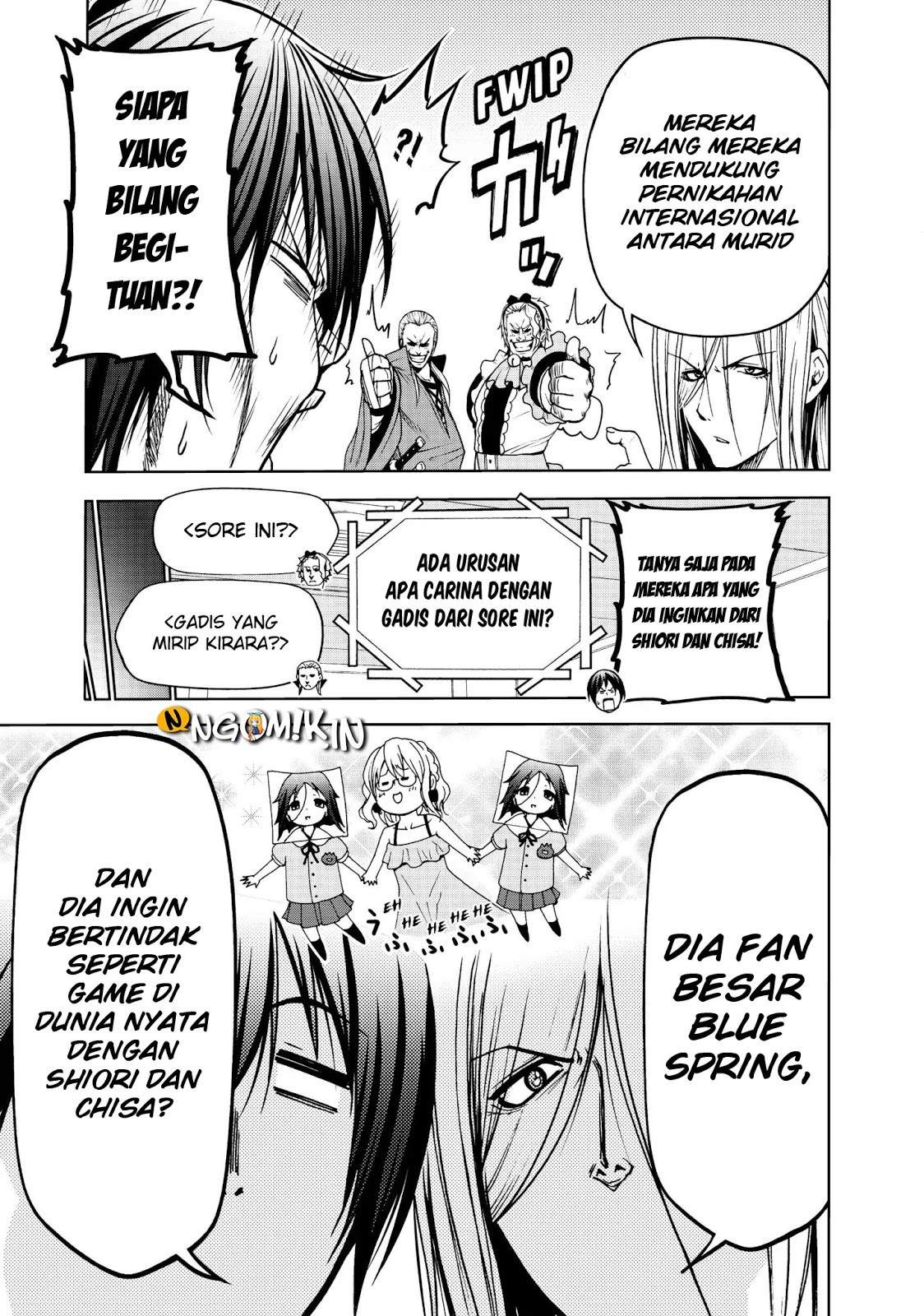 Grand Blue chapter 49 halaman 11