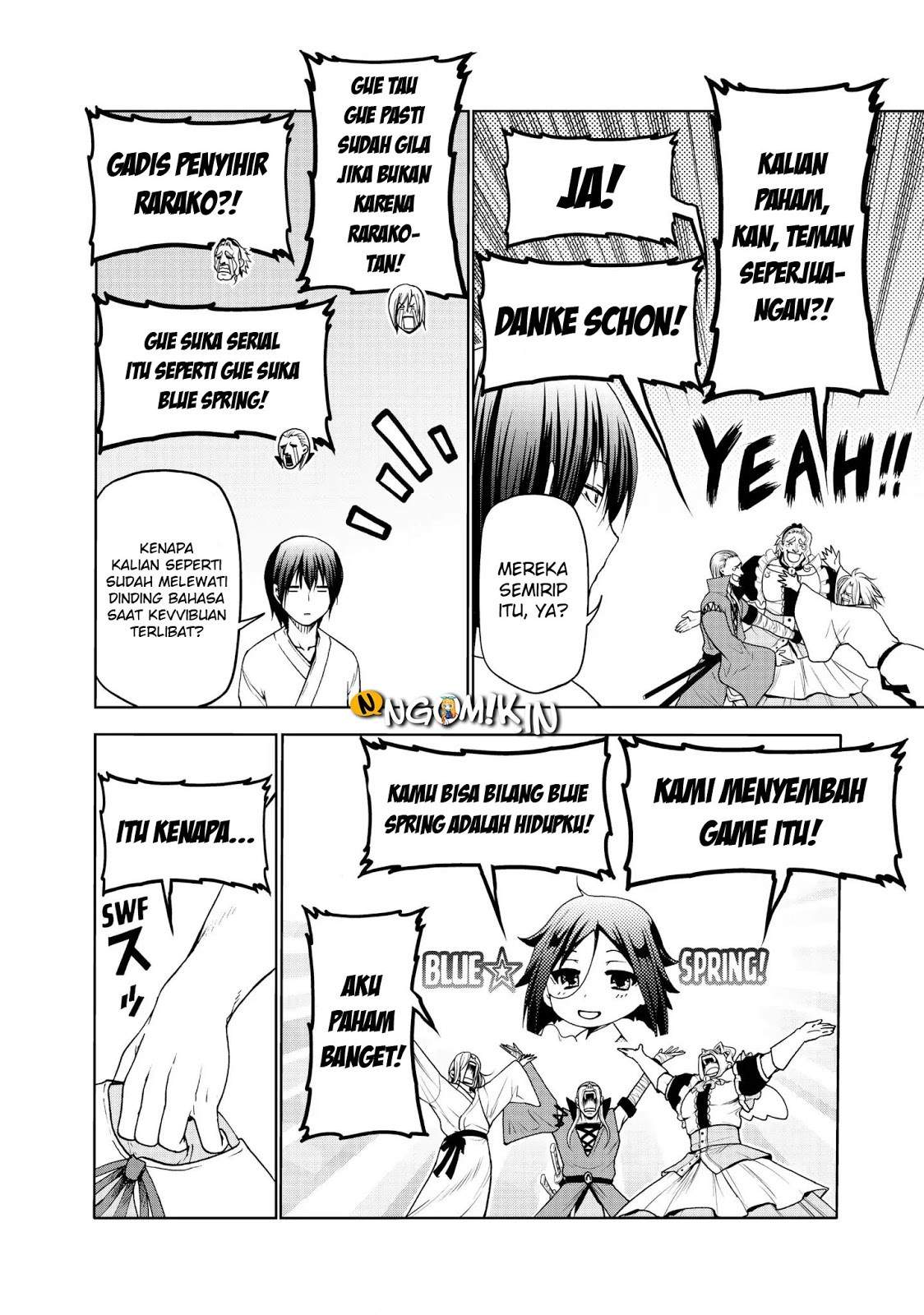 Grand Blue chapter 49 halaman 14