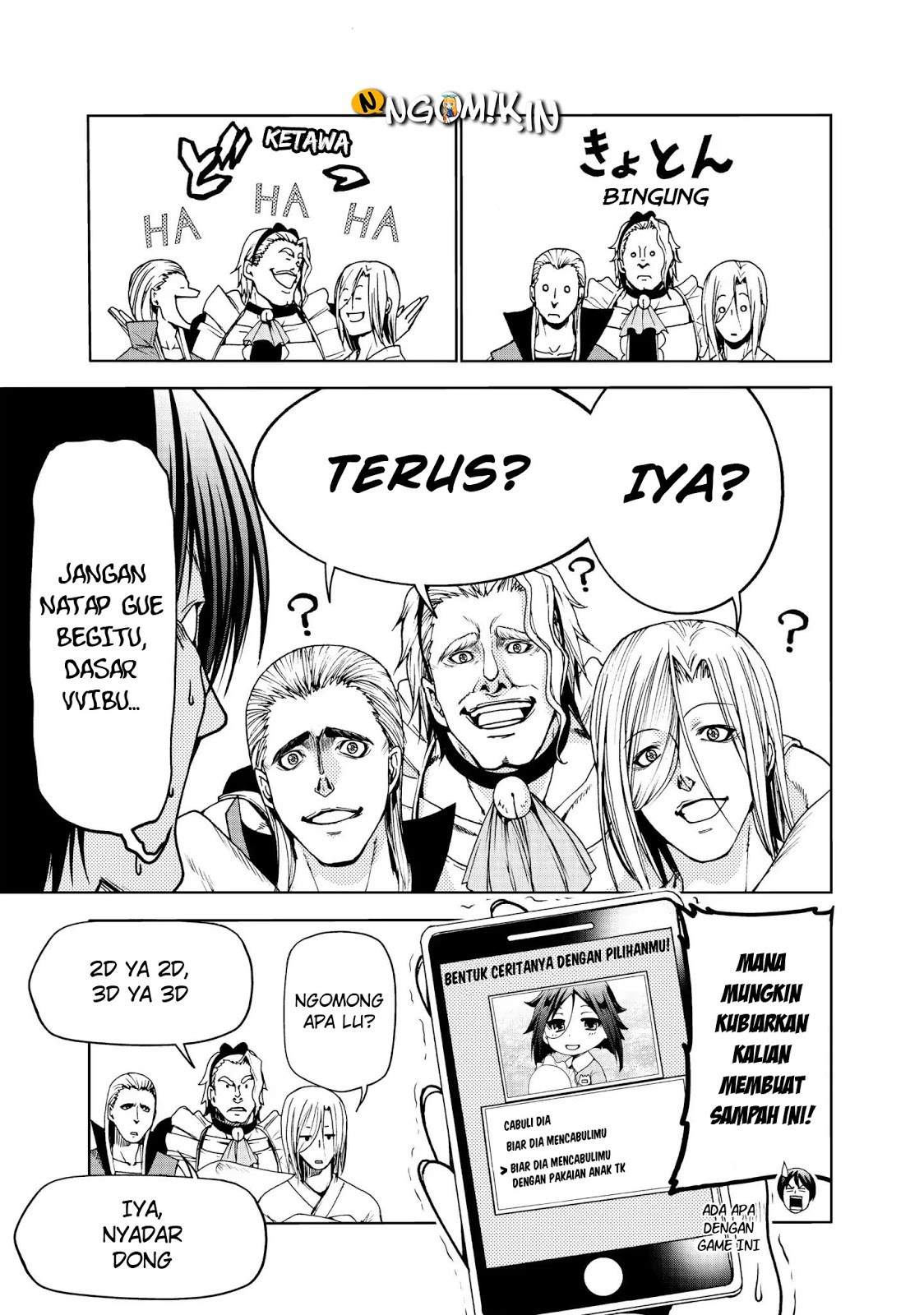 Grand Blue chapter 49 halaman 17