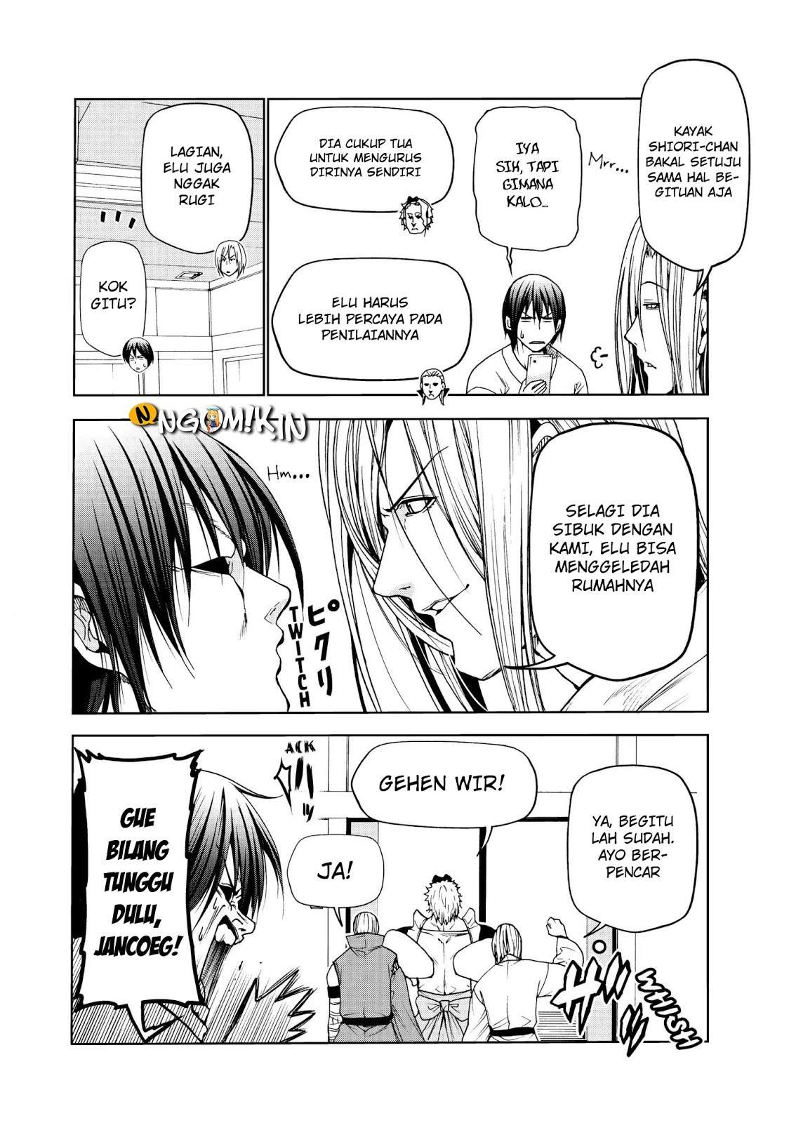 Grand Blue chapter 49 halaman 18
