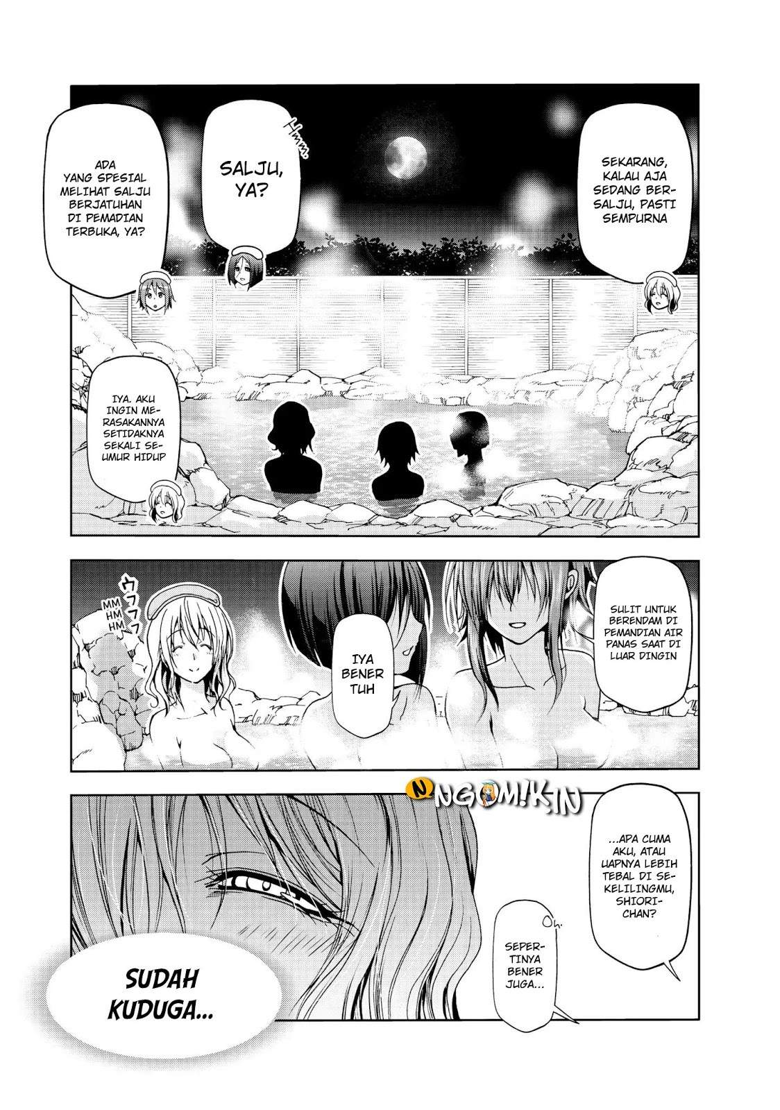 Grand Blue chapter 49 halaman 21