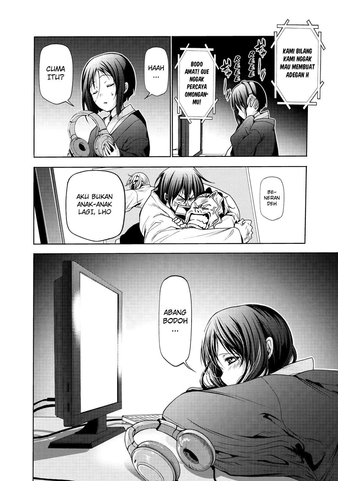 Grand Blue chapter 49 halaman 34