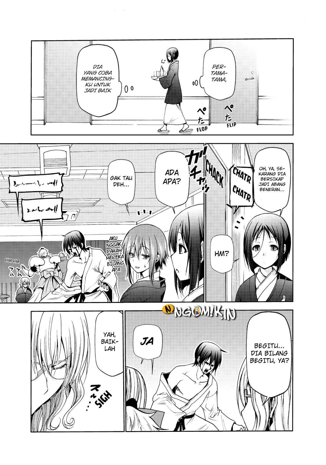 Grand Blue chapter 49 halaman 35