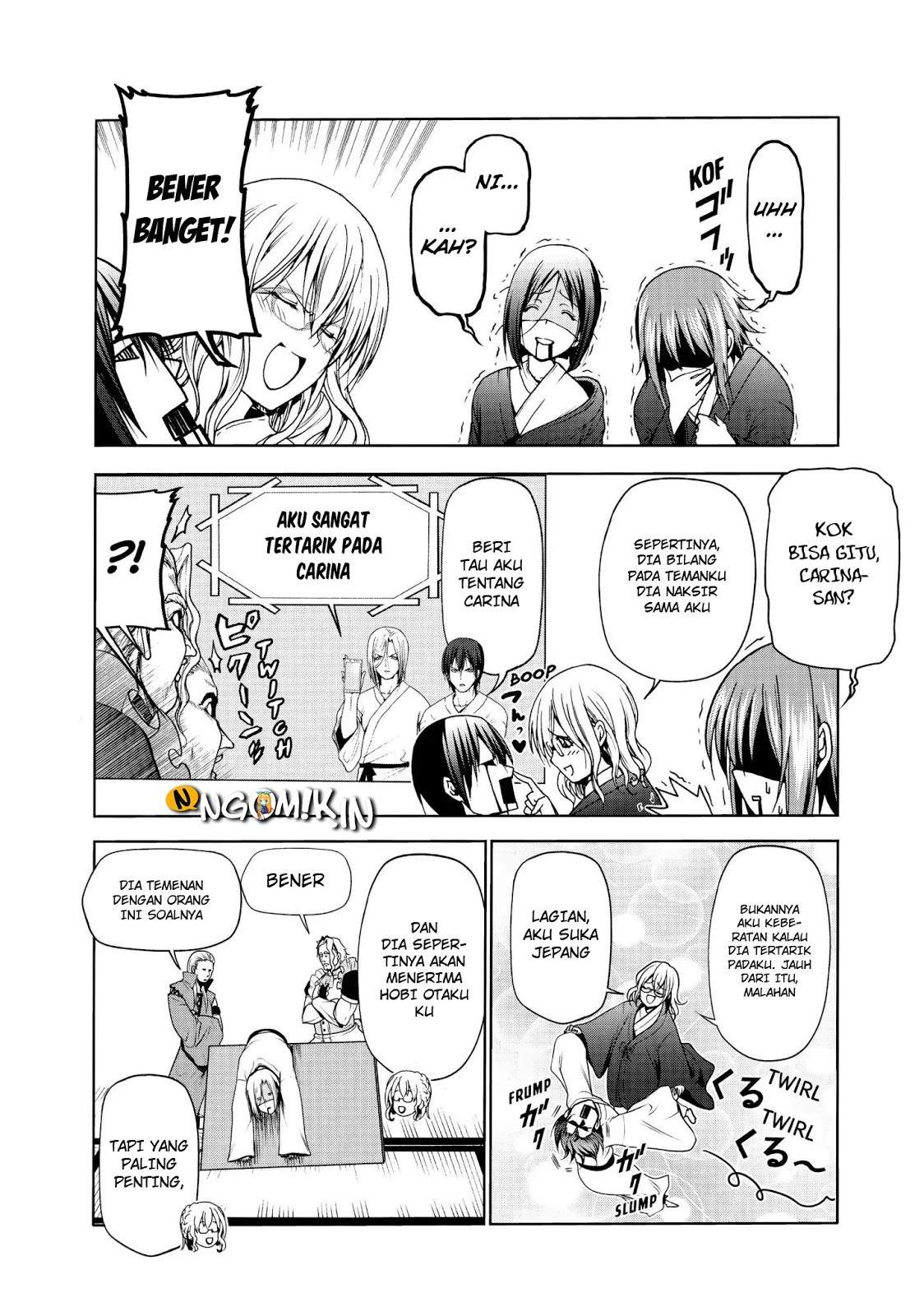 Grand Blue chapter 49 halaman 37