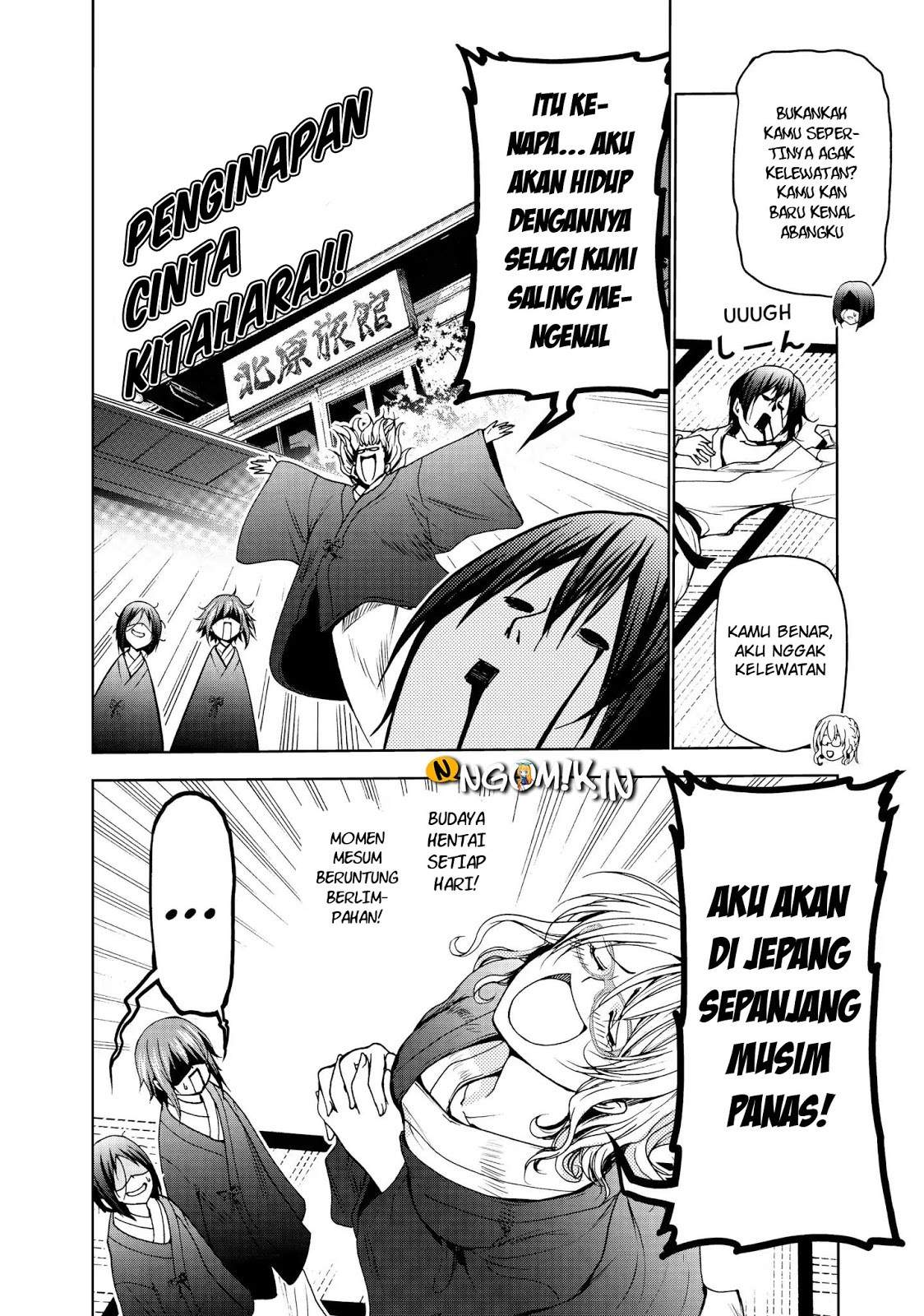 Grand Blue chapter 49 halaman 39