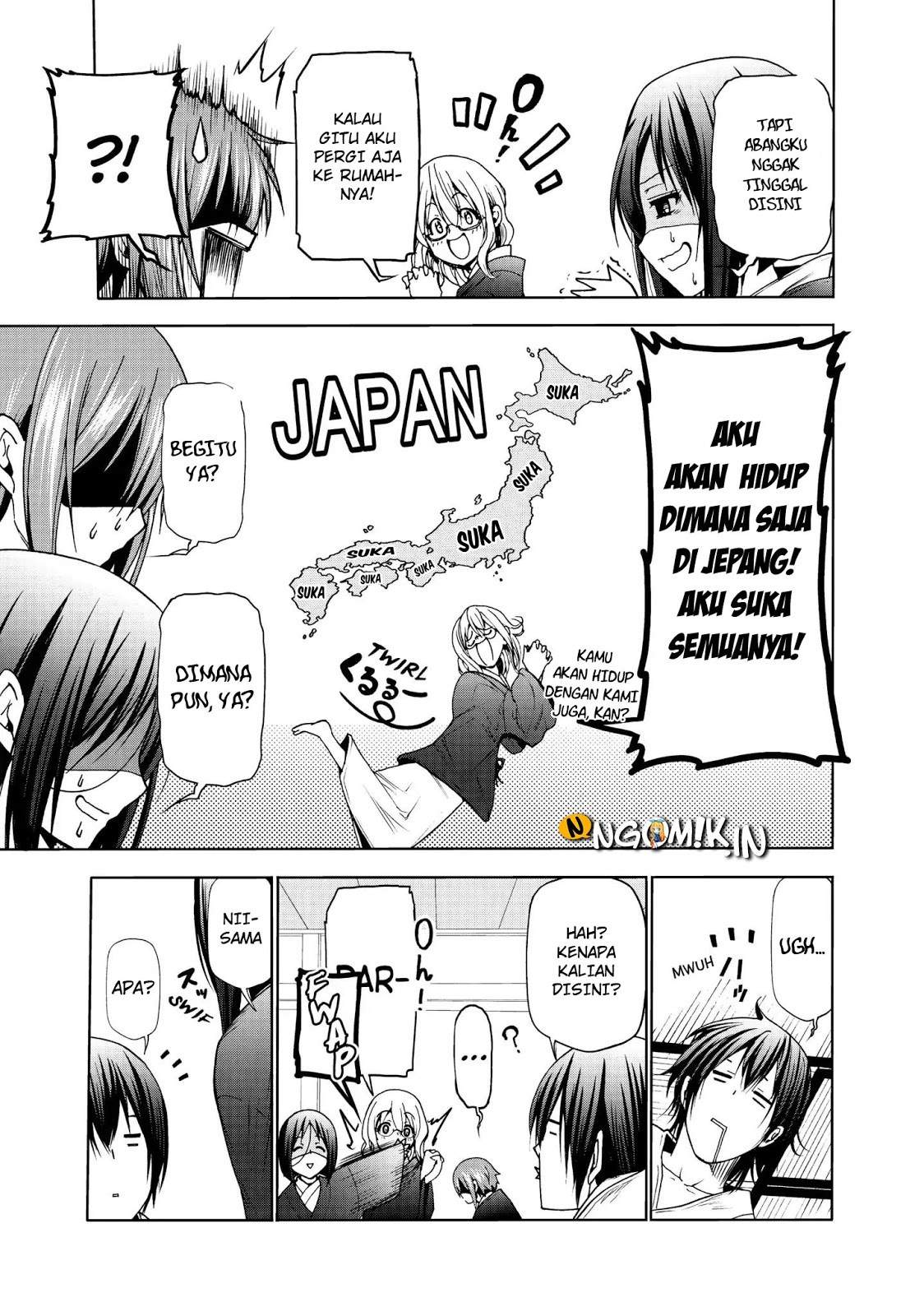 Grand Blue chapter 49 halaman 40