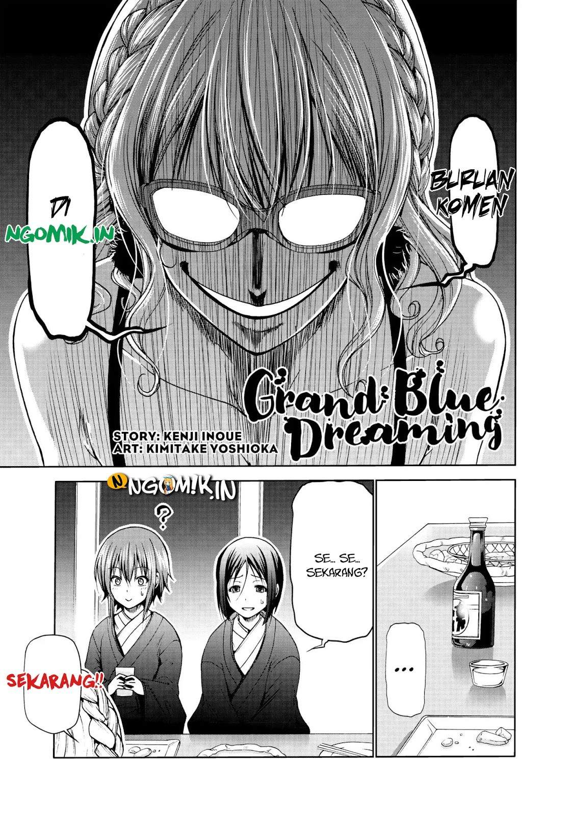 Grand Blue chapter 49 halaman 43