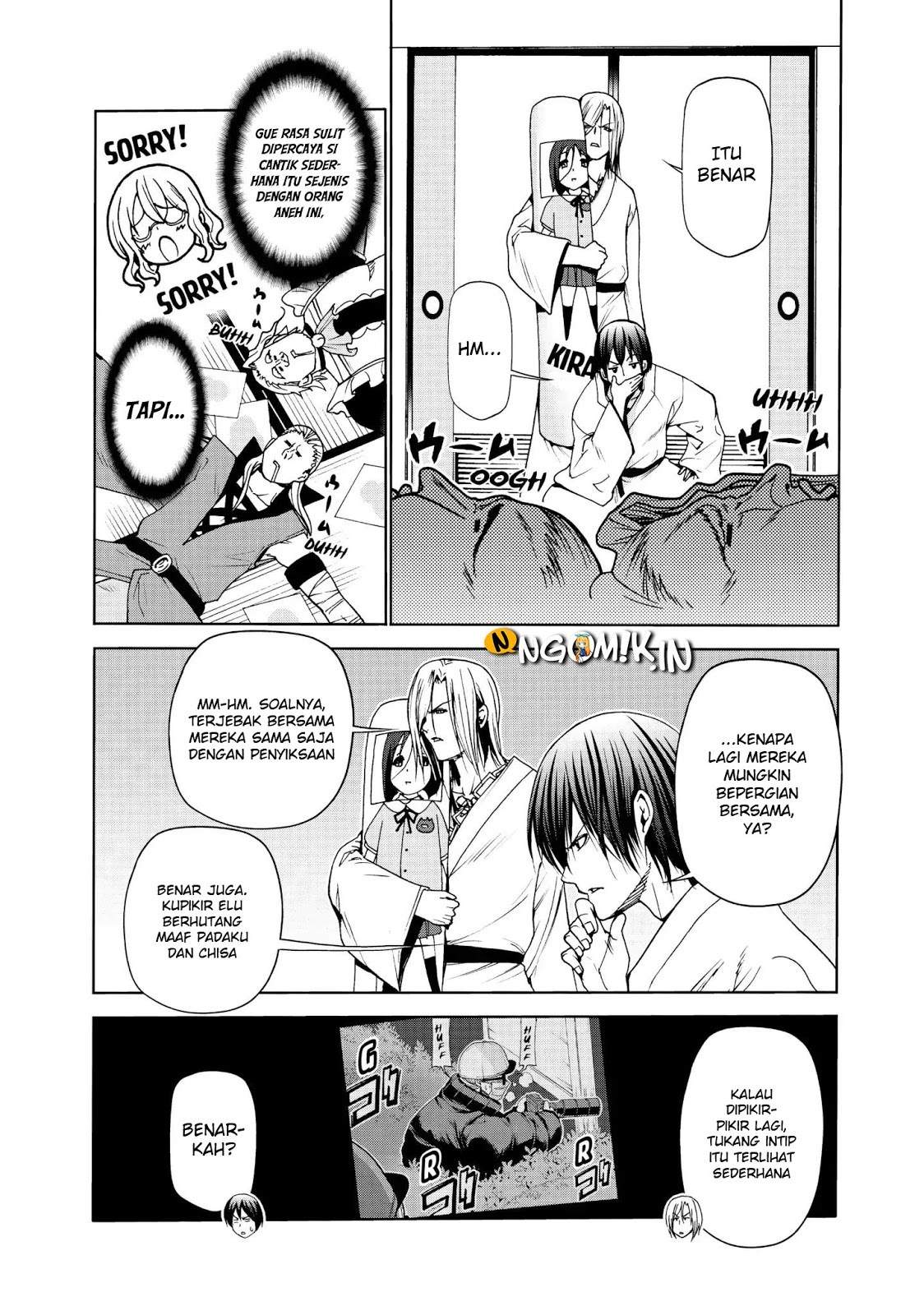 Grand Blue chapter 49 halaman 7