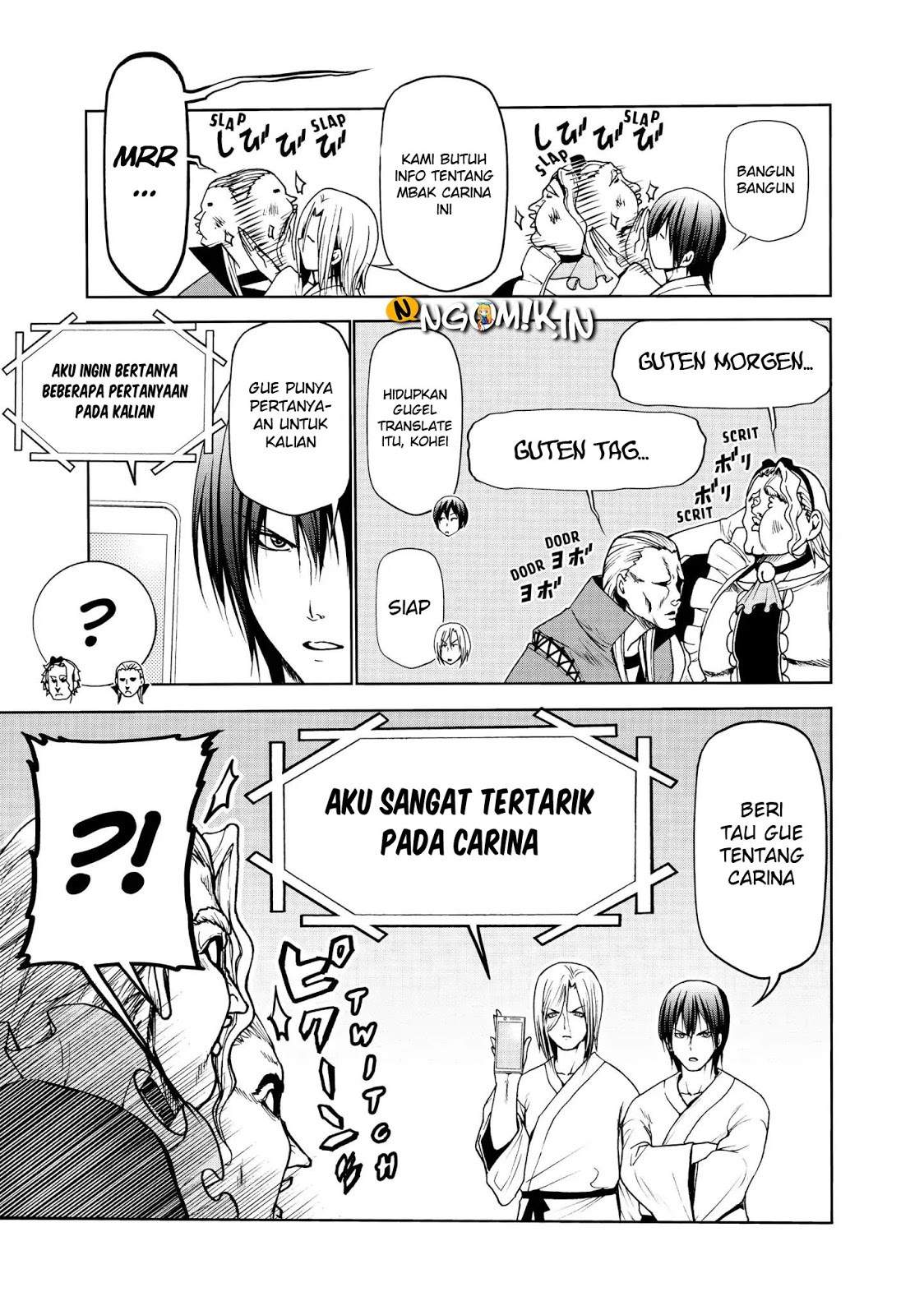 Grand Blue chapter 49 halaman 8
