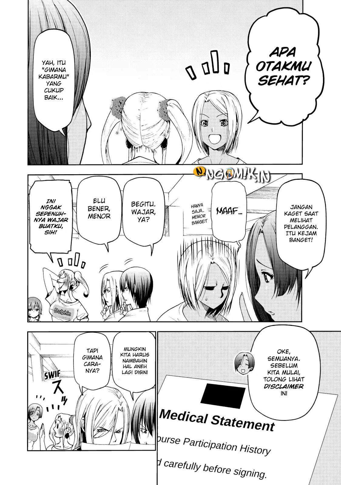 Grand Blue chapter 51 halaman 11