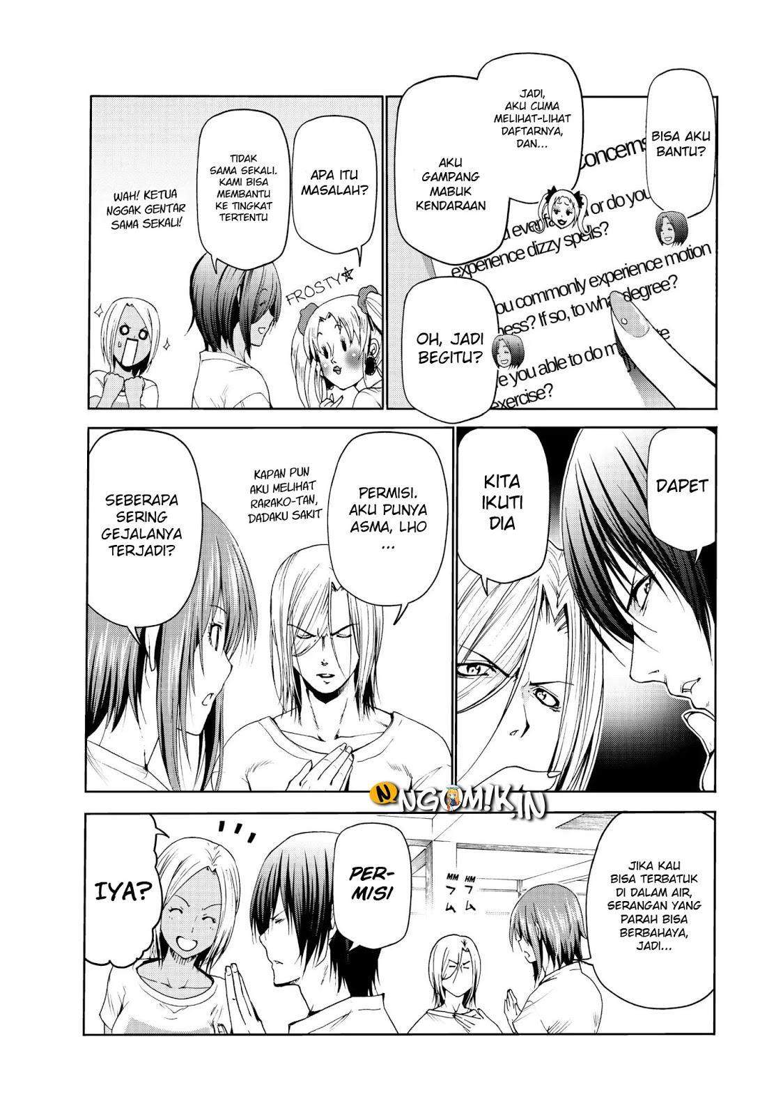 Grand Blue chapter 51 halaman 12