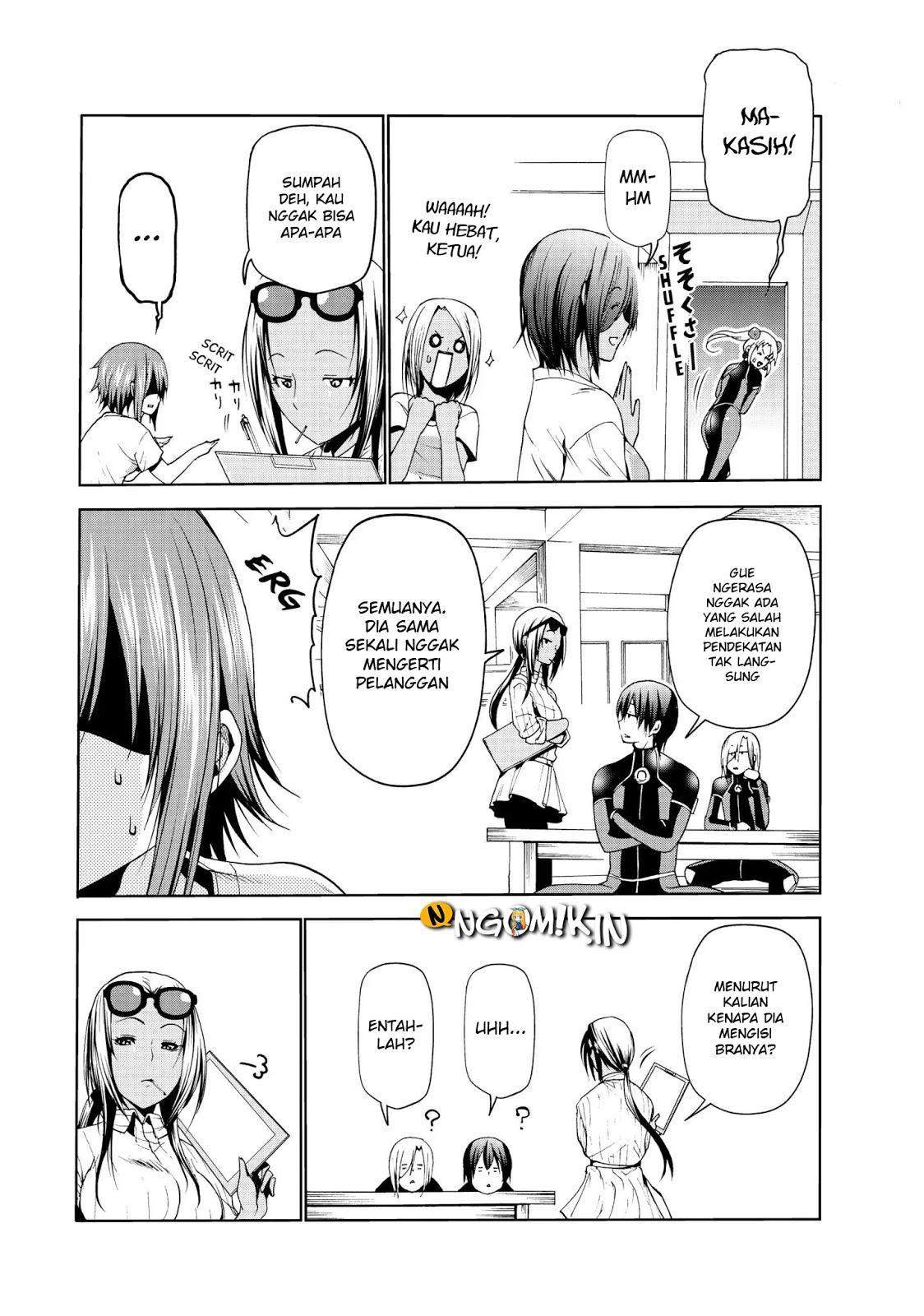 Grand Blue chapter 51 halaman 17