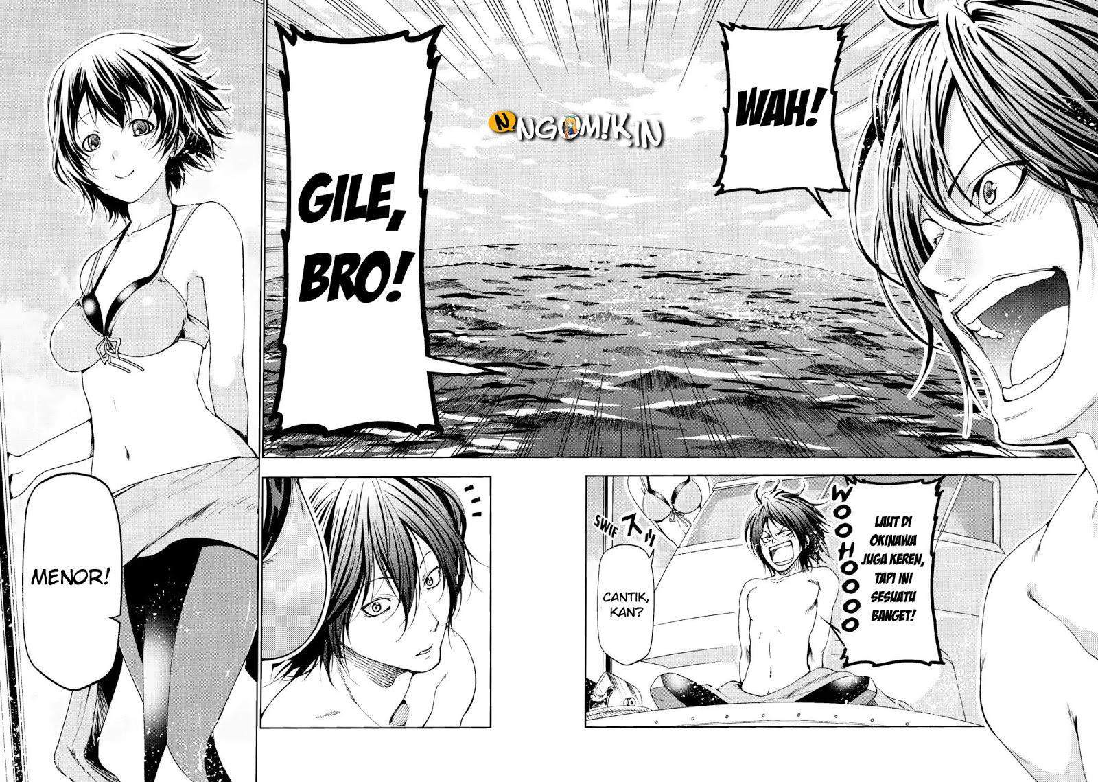 Grand Blue chapter 51 halaman 21