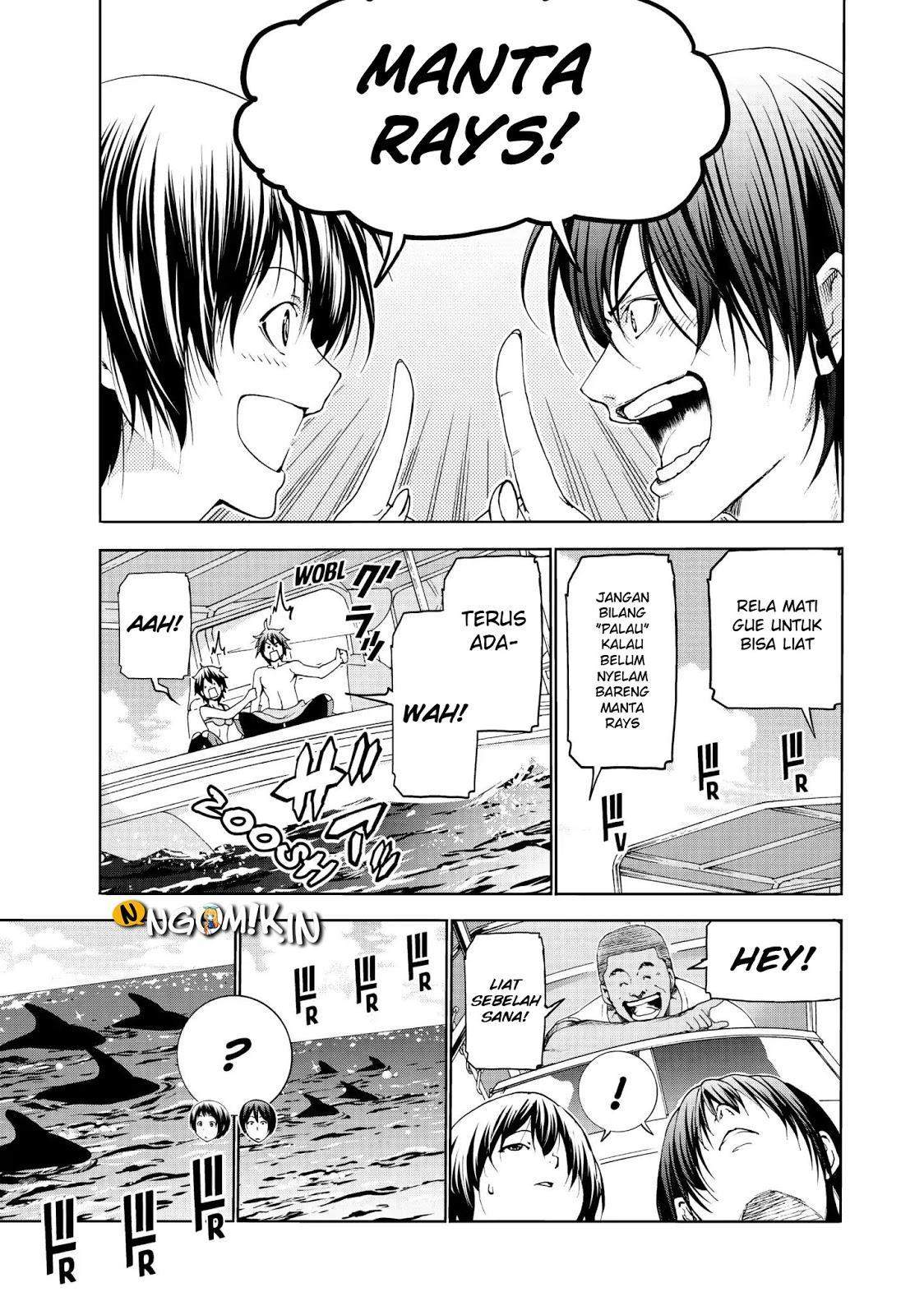 Grand Blue chapter 51 halaman 23