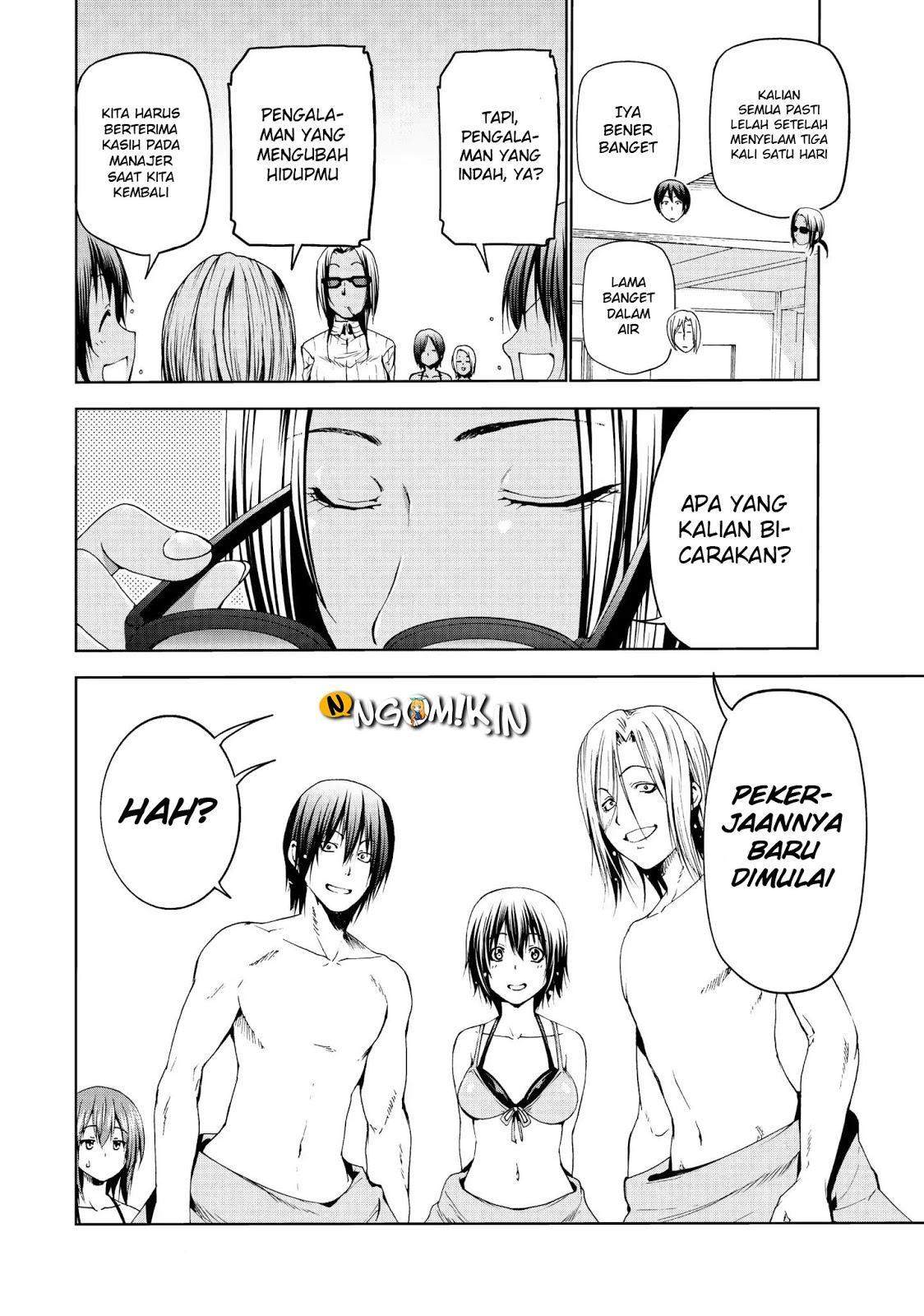 Grand Blue chapter 51 halaman 33