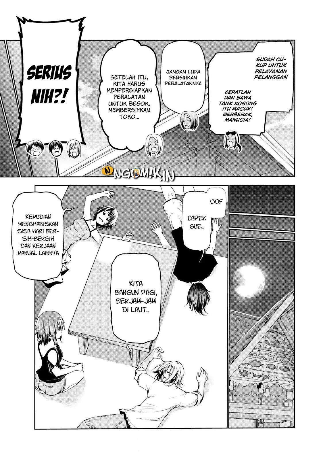 Grand Blue chapter 51 halaman 34
