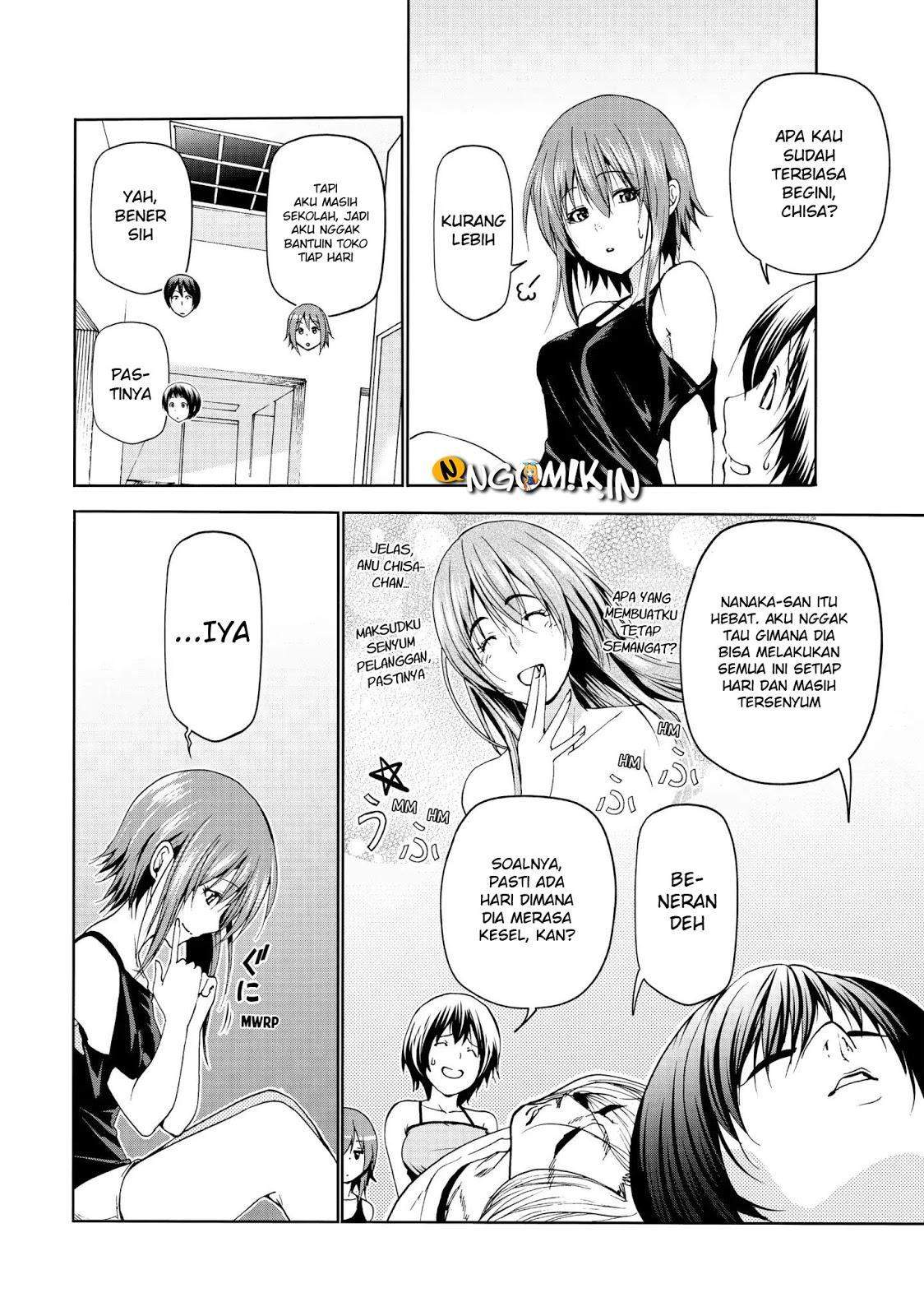 Grand Blue chapter 51 halaman 35