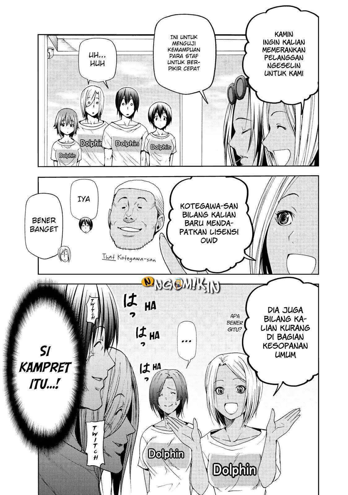 Grand Blue chapter 51 halaman 5
