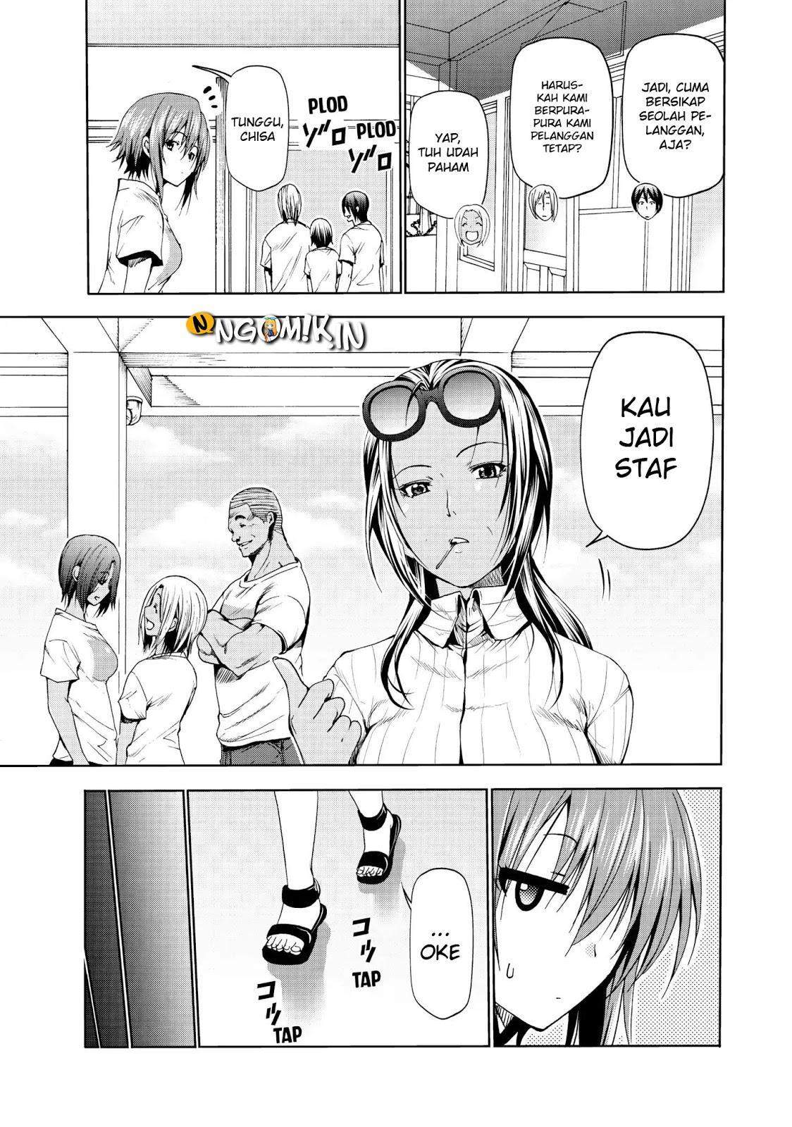 Grand Blue chapter 51 halaman 8