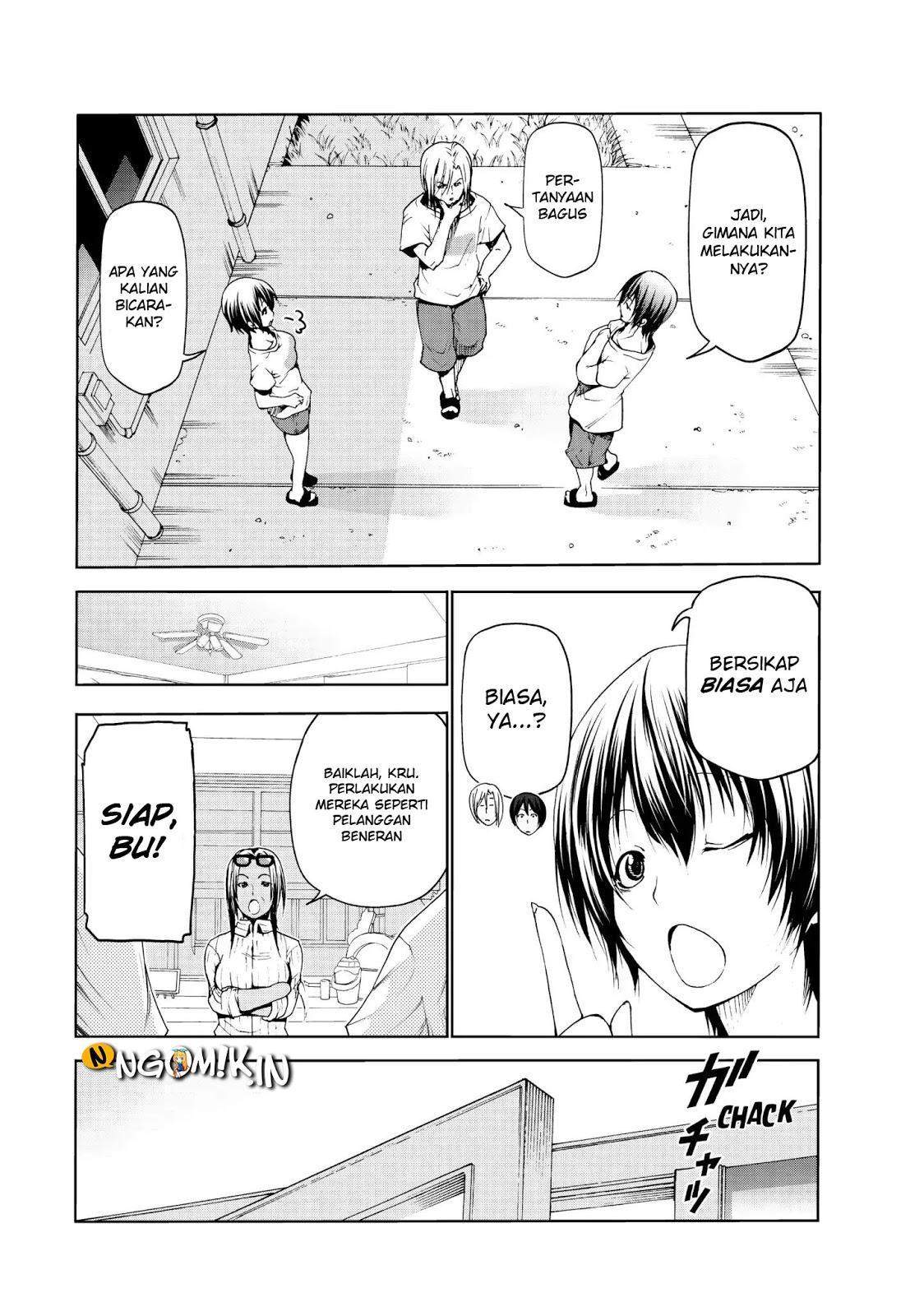 Grand Blue chapter 51 halaman 9