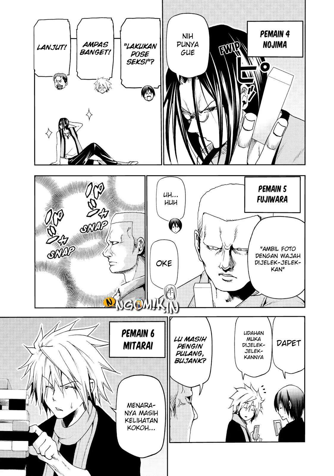 Grand Blue chapter 52.5 halaman 12