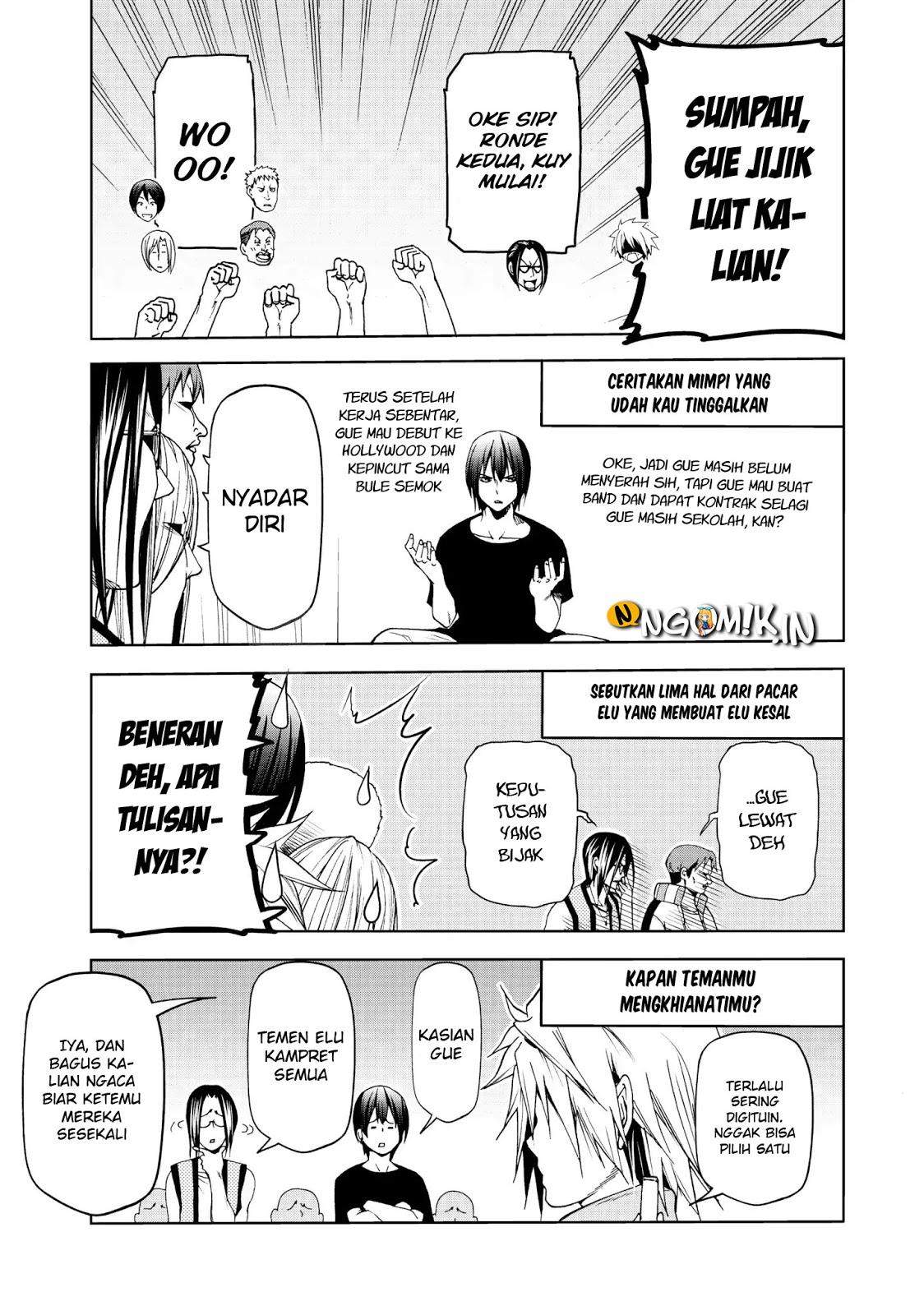 Grand Blue chapter 52.5 halaman 16
