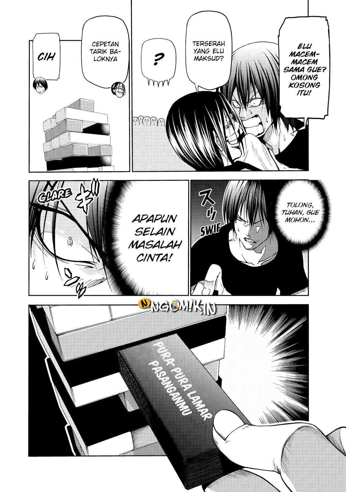 Grand Blue chapter 52.5 halaman 21