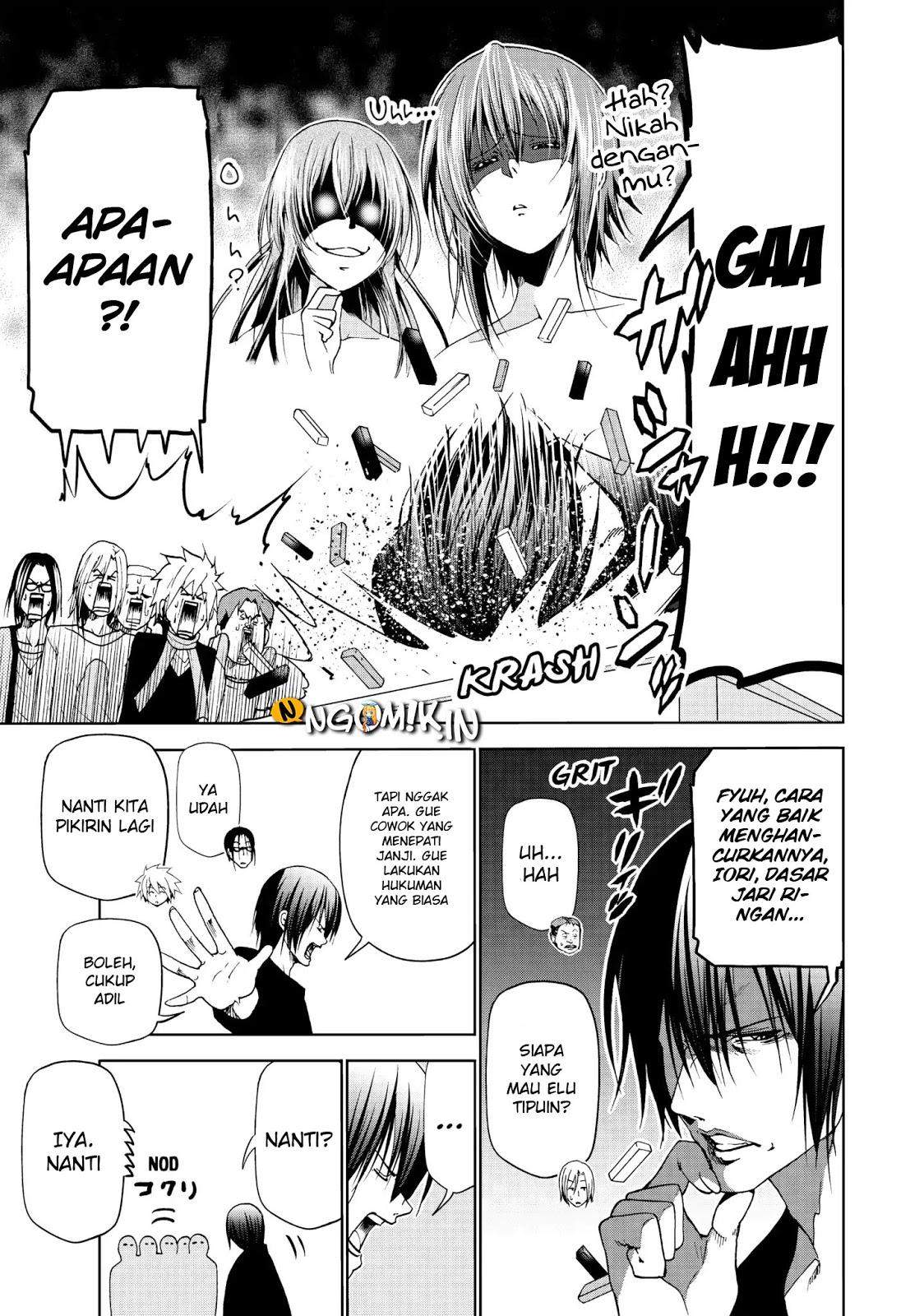 Grand Blue chapter 52.5 halaman 22