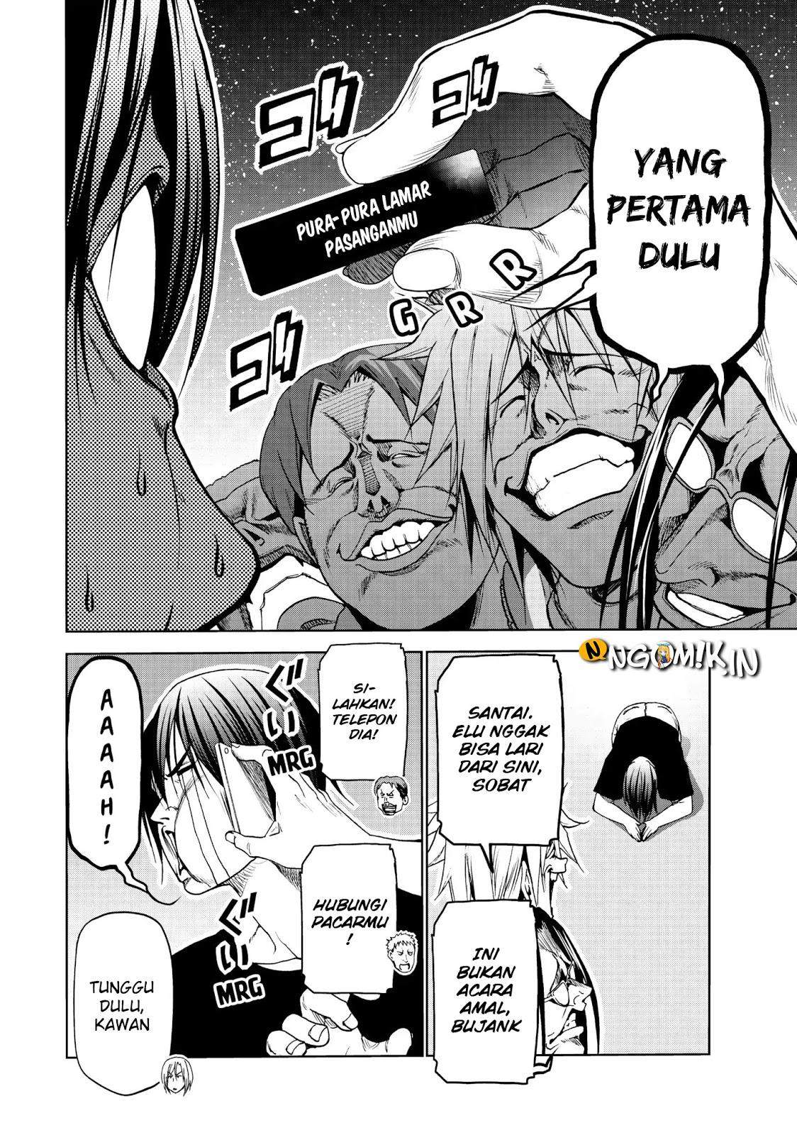 Grand Blue chapter 52.5 halaman 23