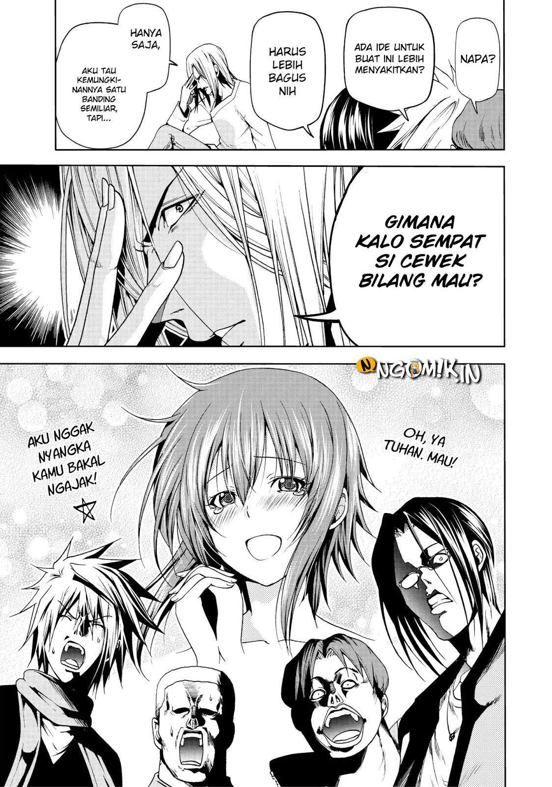 Grand Blue chapter 52.5 halaman 24