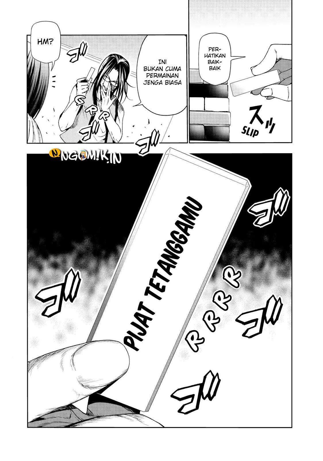 Grand Blue chapter 52.5 halaman 4