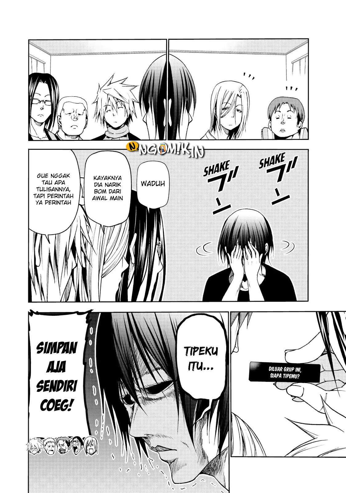 Grand Blue chapter 52.5 halaman 9