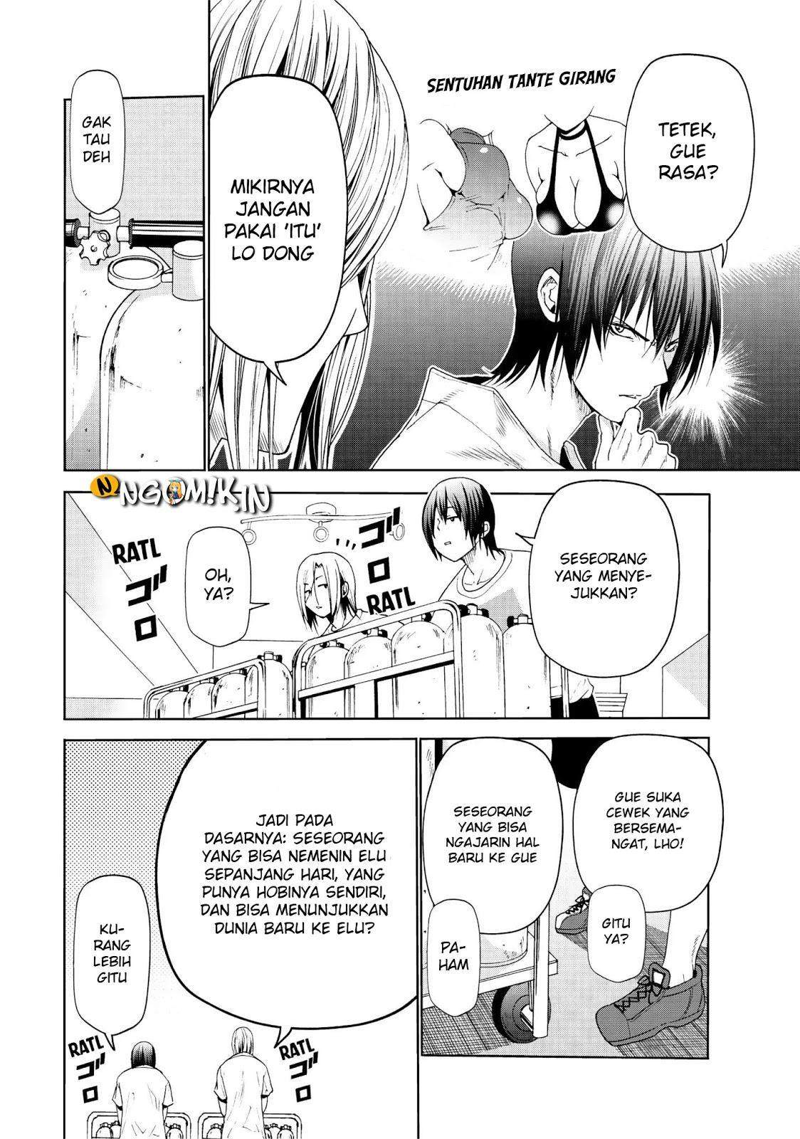 Grand Blue chapter 52 halaman 13